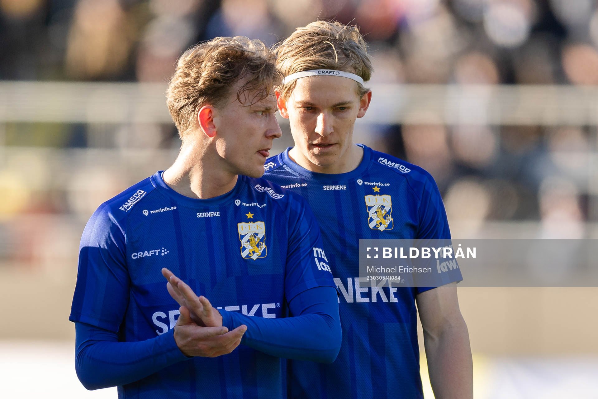 IFK Göteborgs Sebastian Hausner och Johan Bångsbo