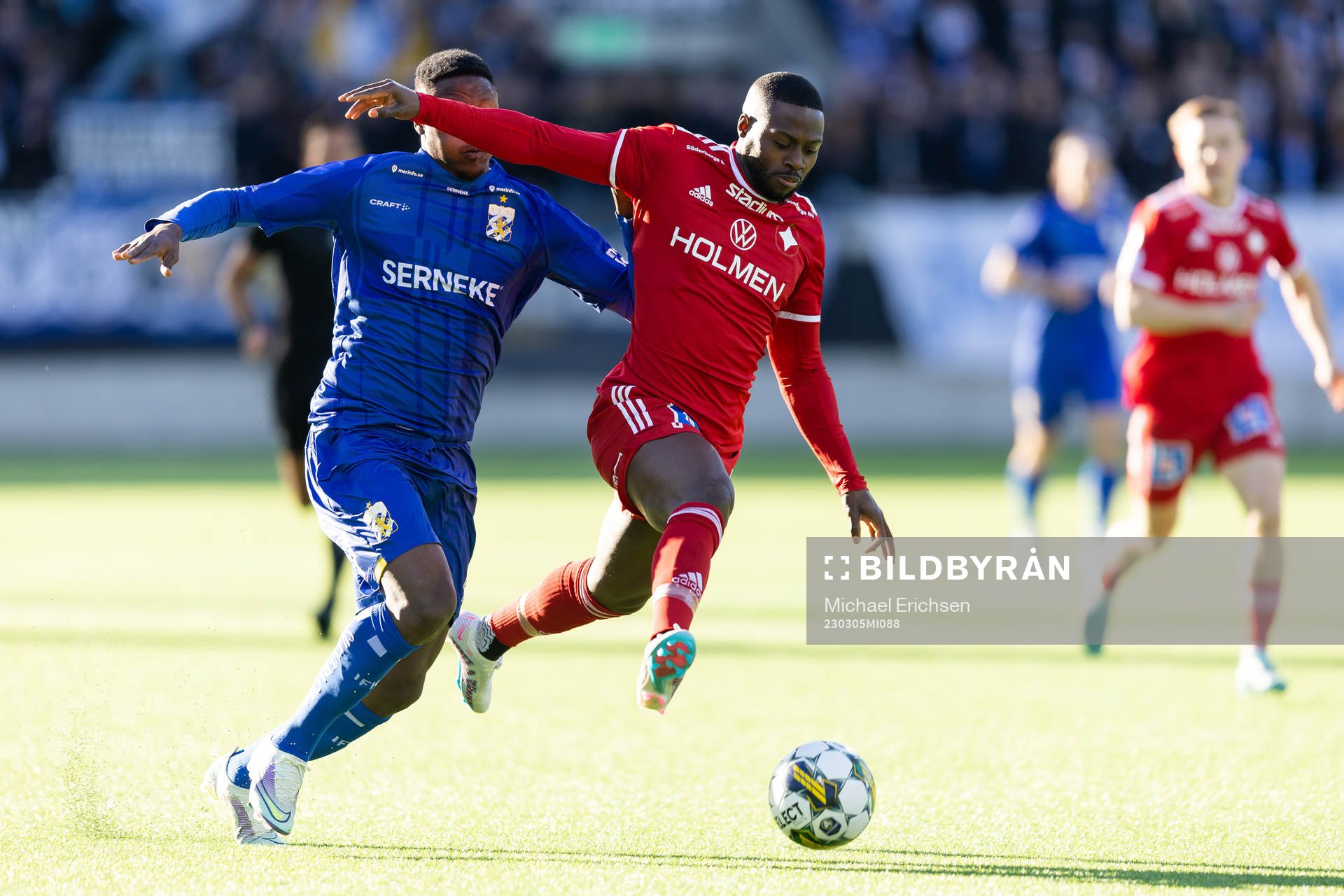 IFK Göteborgs Suleiman Abdullahi och IFK Norrköpings Isak