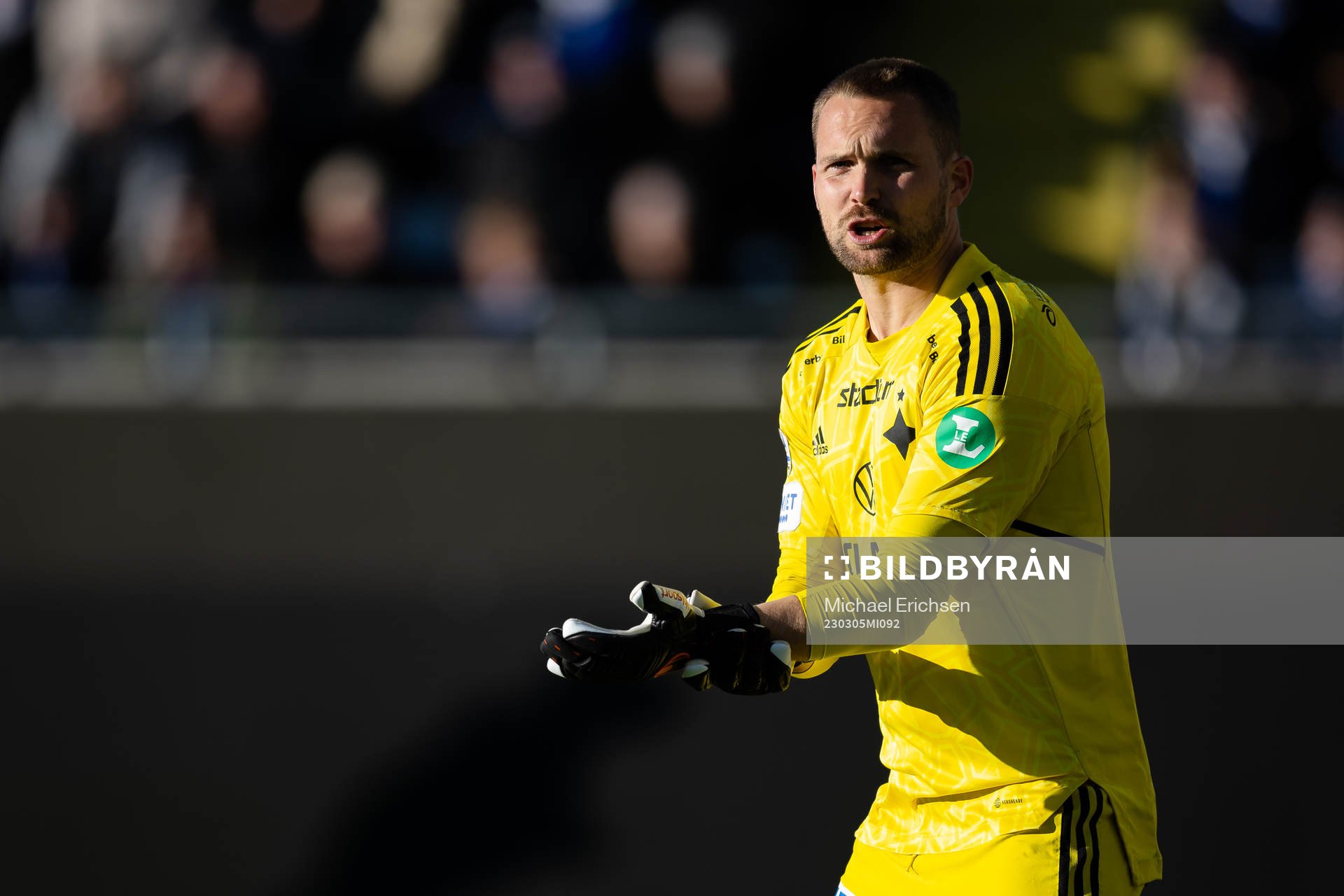 IFK Norrköpings målvakt Oscar Jansson