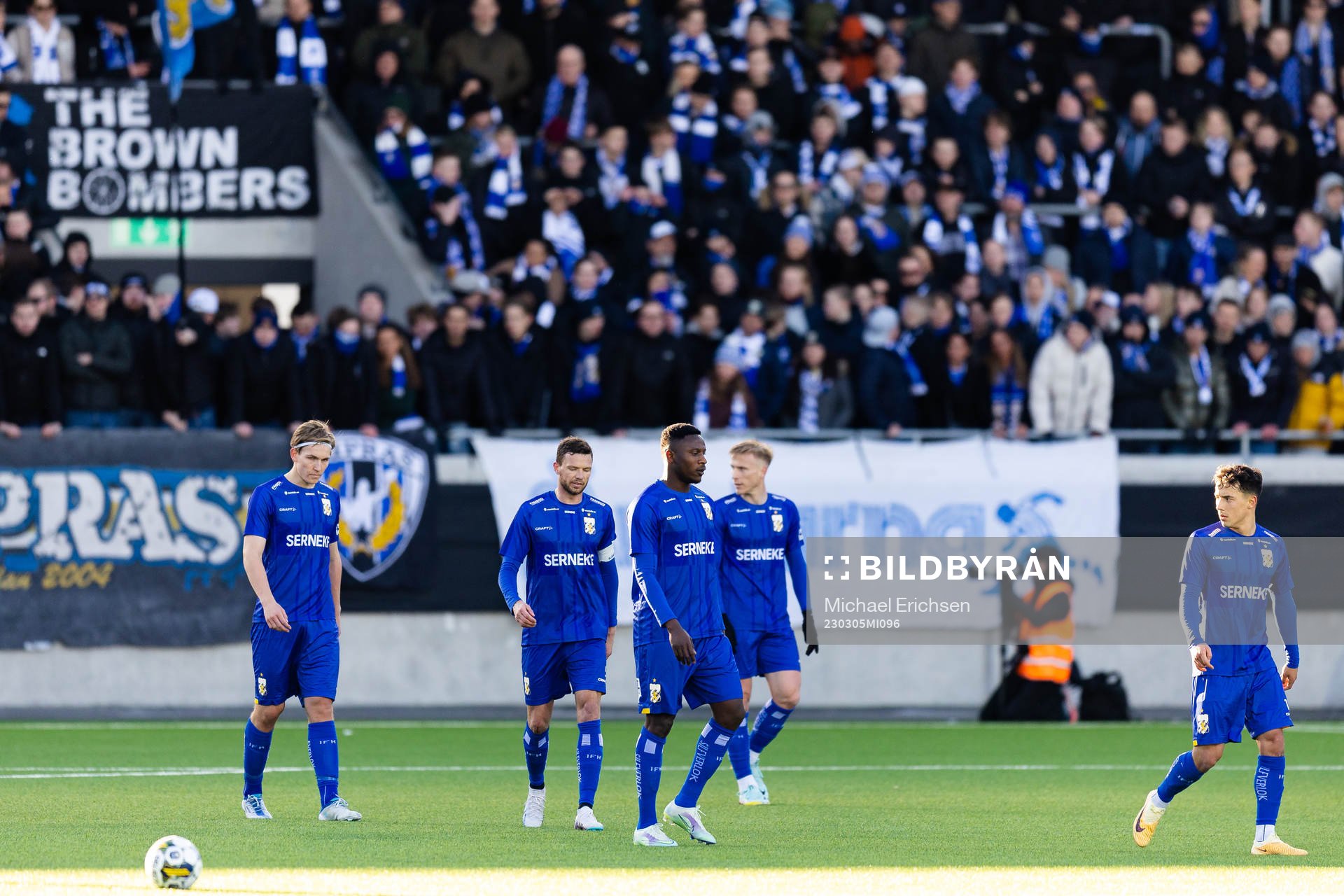 IFK Göteborgs spelare deppar