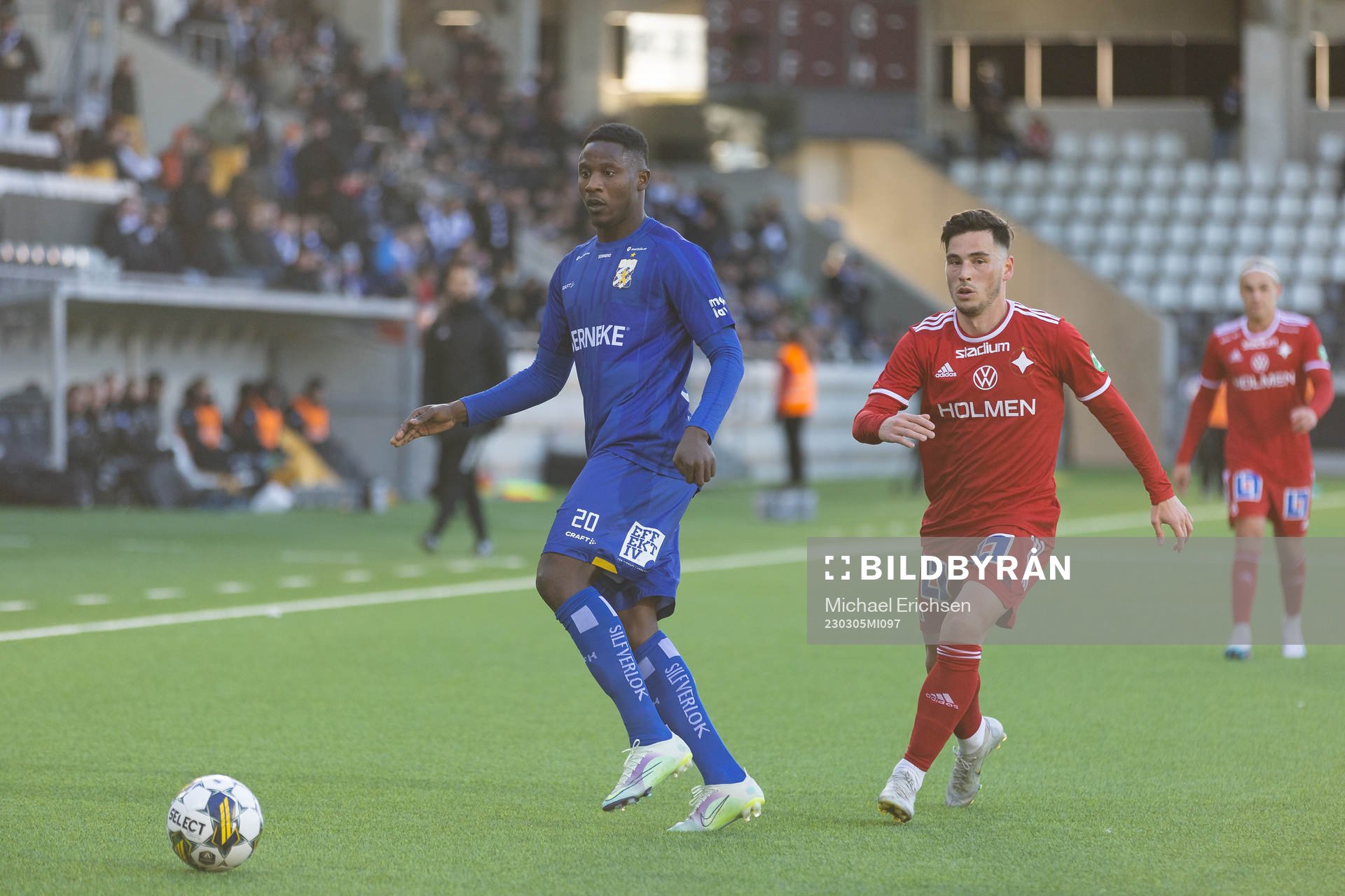 IFK Göteborgs Suleiman Abdullahi och IFK Norrköpings Vito