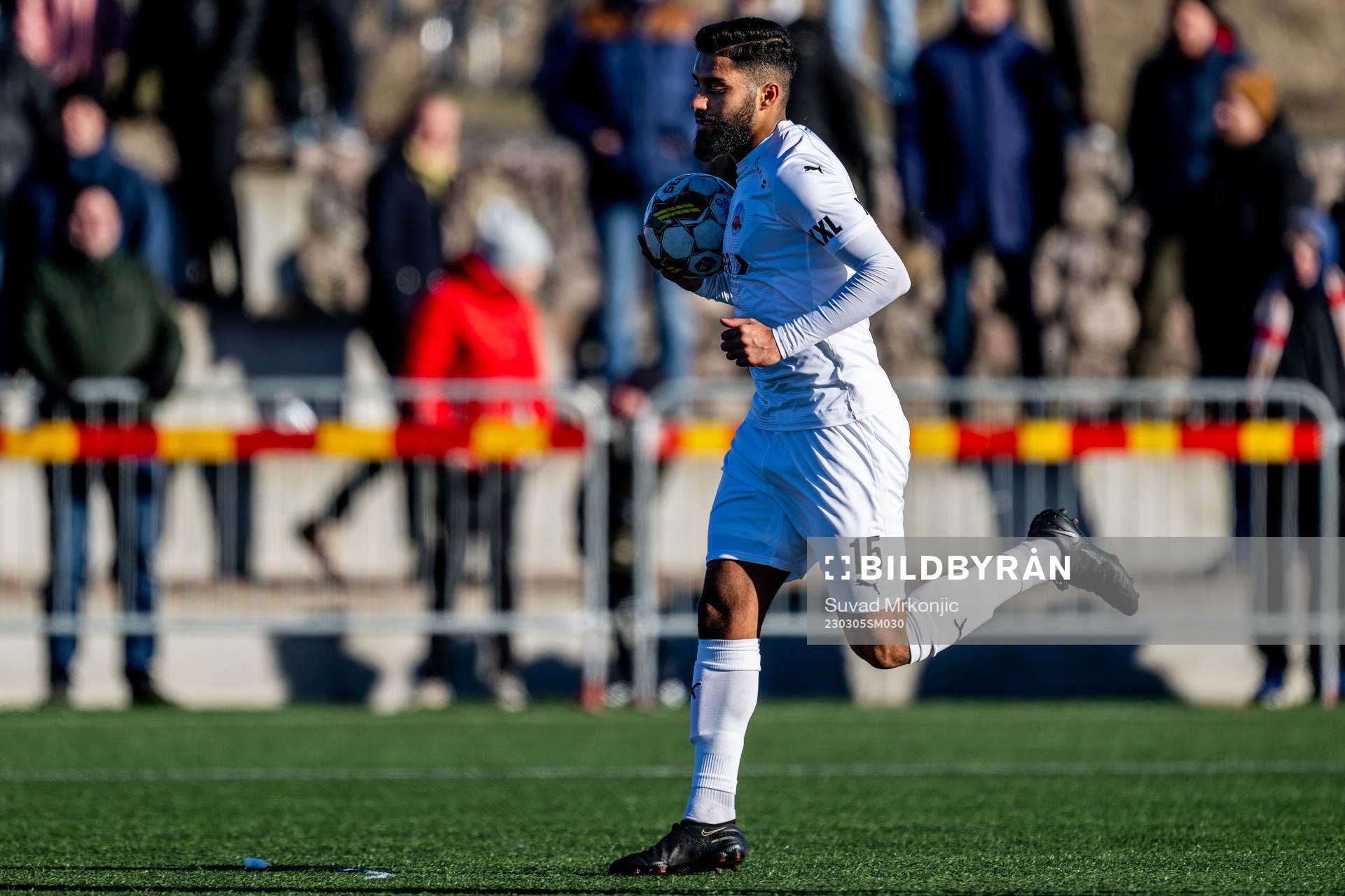 Helsingborgs Amin Al Hamawi jublar