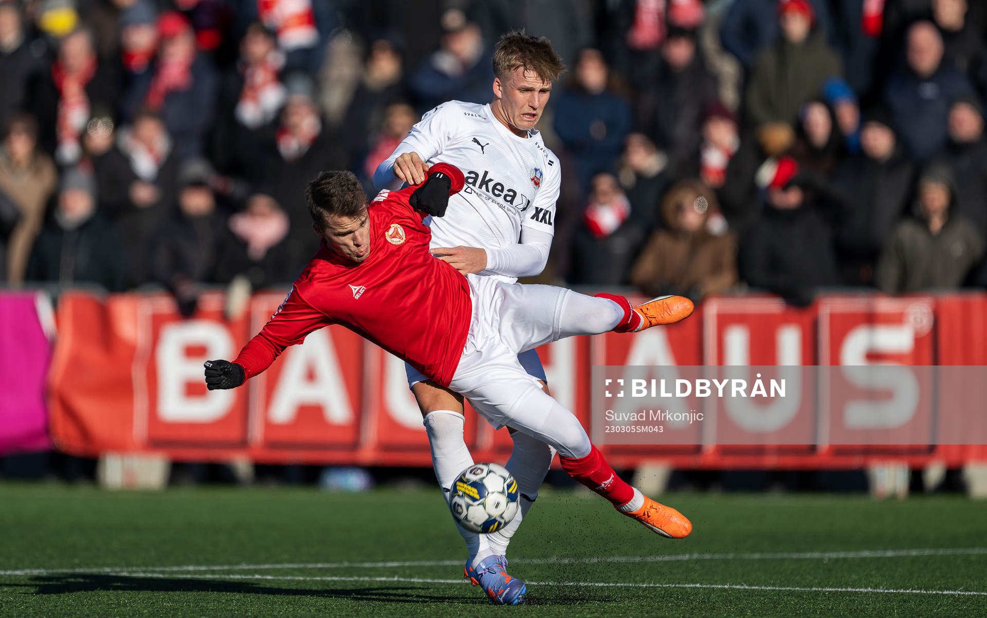 Kalmars Simon Skrabb och Helsingborgs Casper Widell