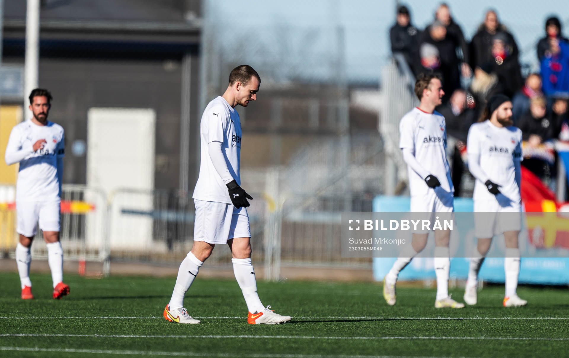 Helsingborgs spelare deppar
