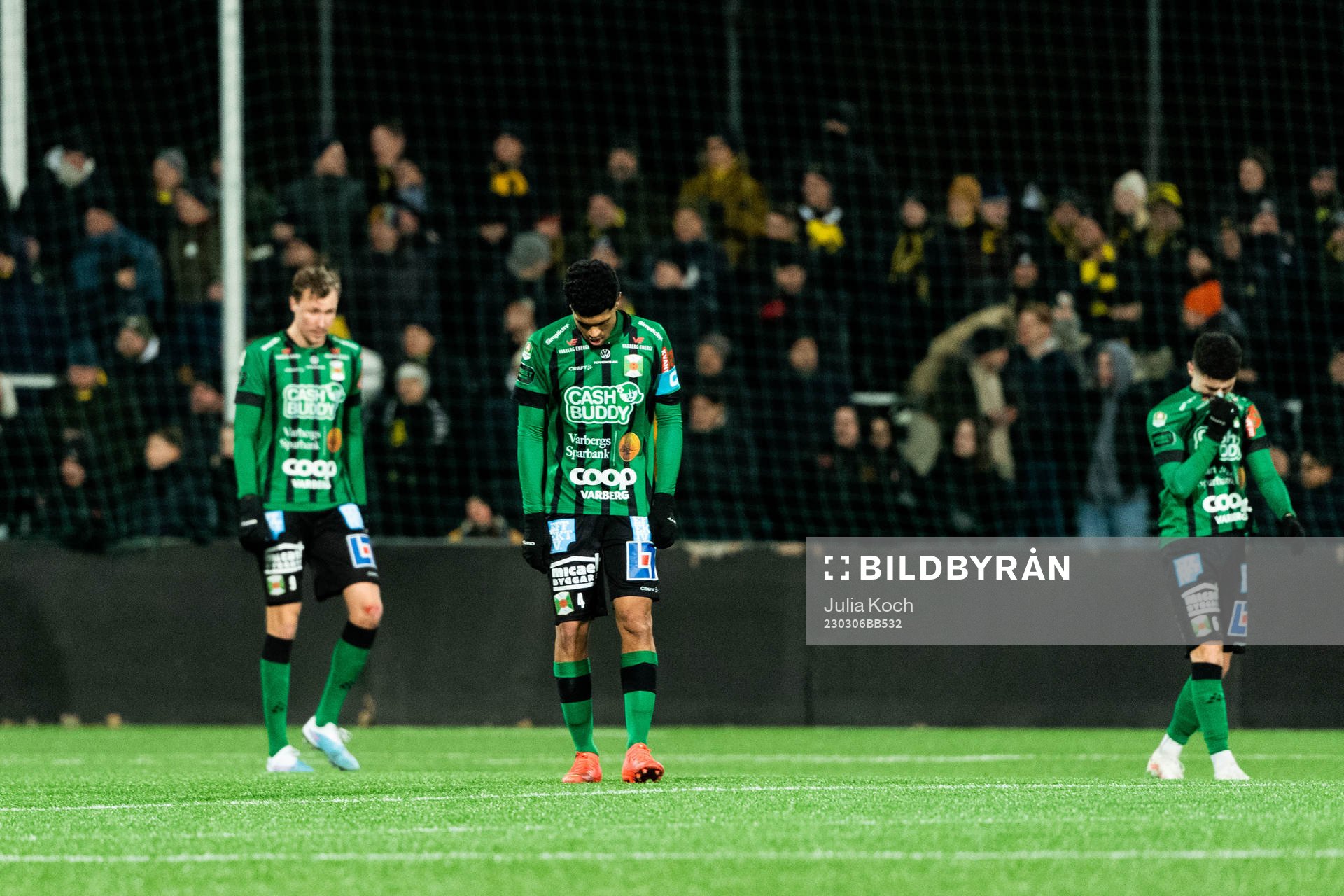 Varbergs Niklas Dahlström, Luke Le Roux och Ismet Lushaku