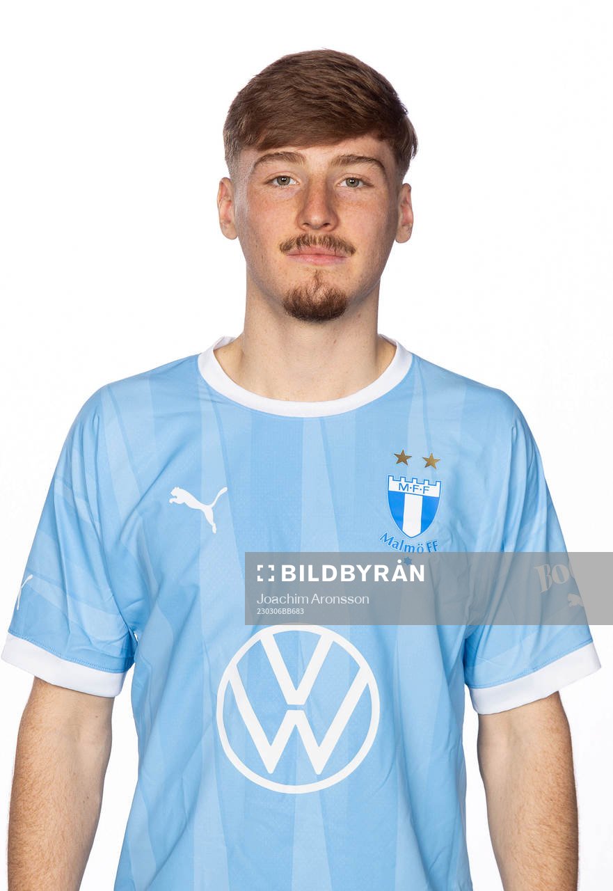 Malmös Markus Björkqvist poserar för ett porträtt den 6 mars 2023 i Malmö.
