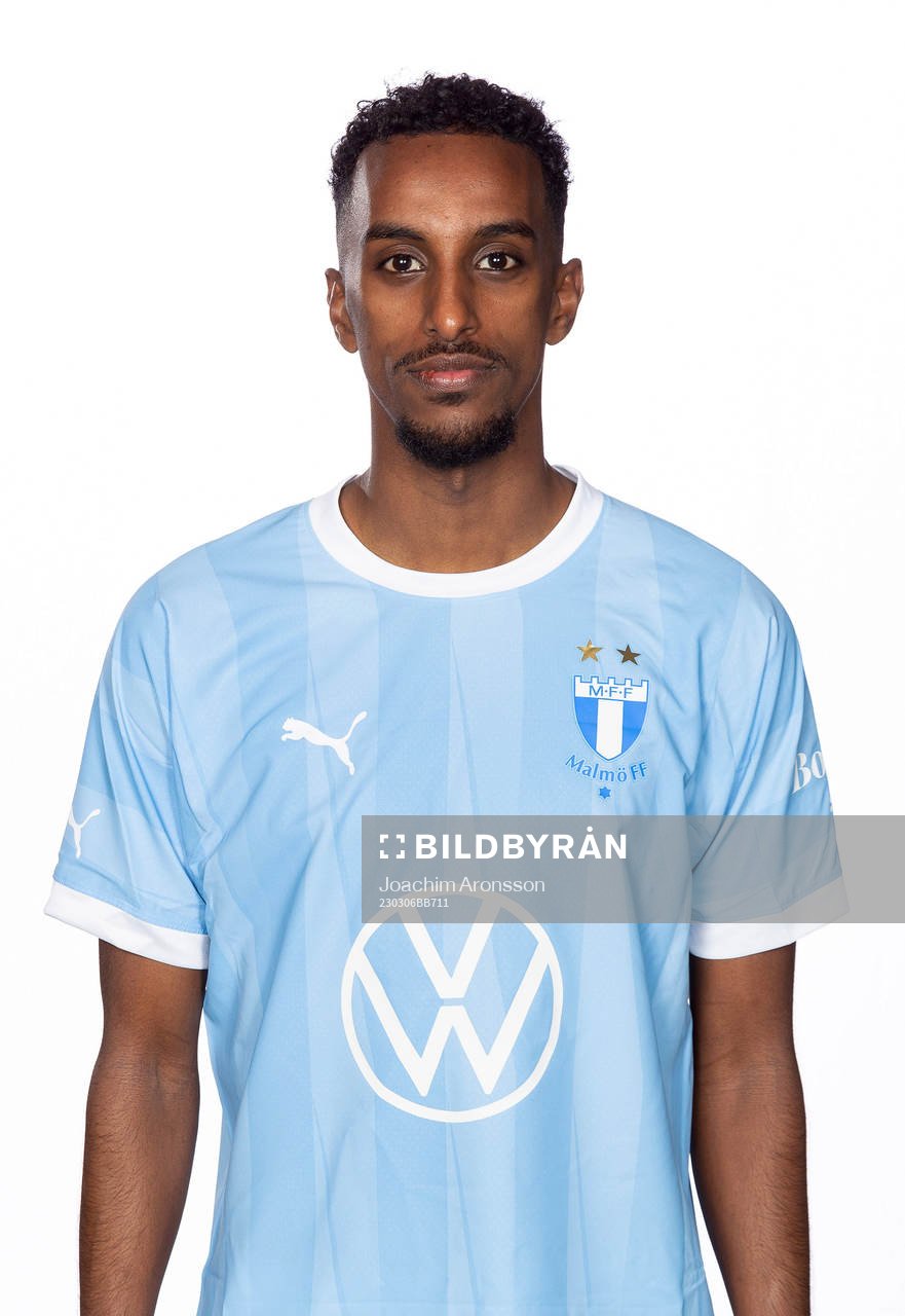 Malmös Taha Ali poserar för ett porträtt den 6 mars 2023 i Malmö.