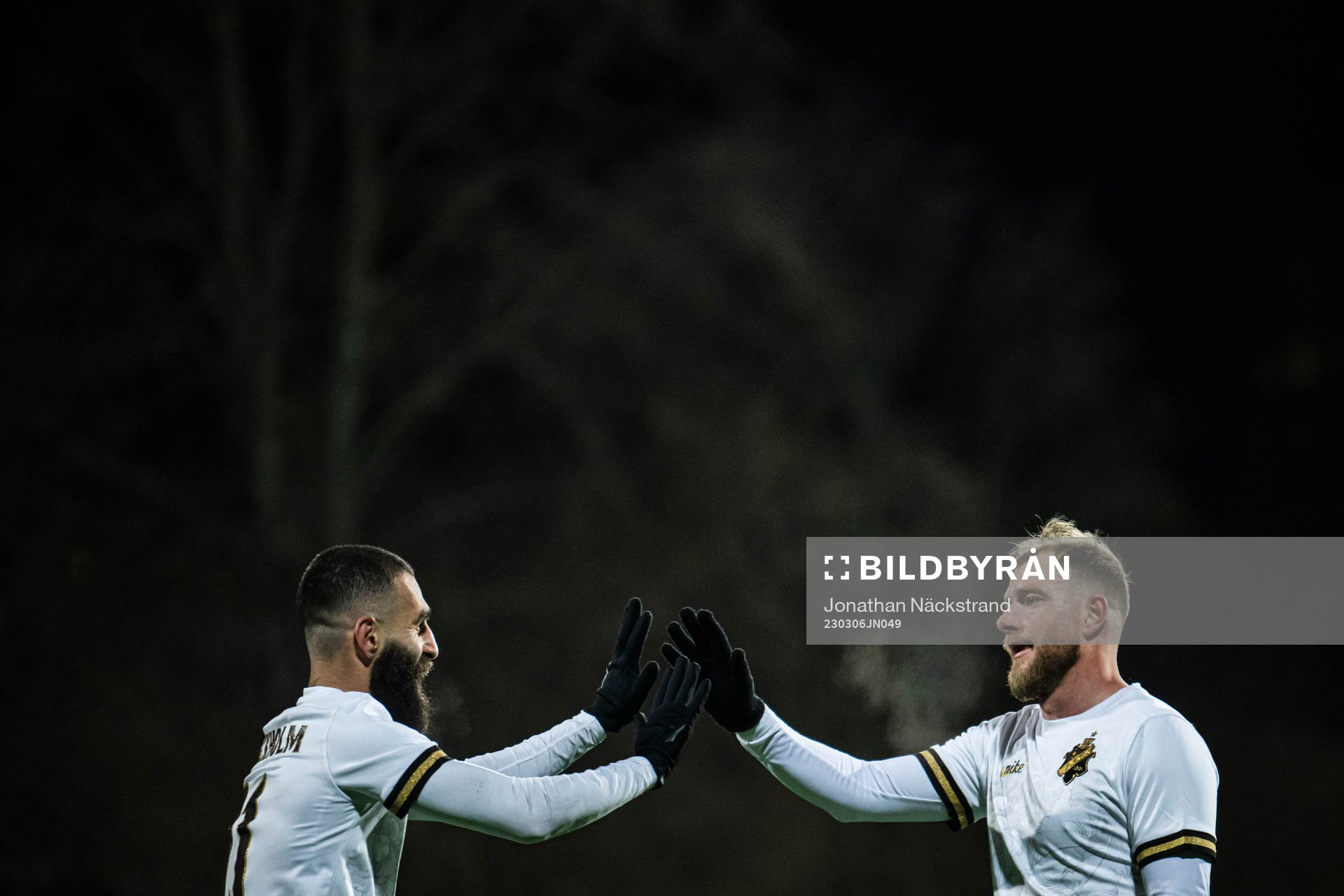 AIKs John Guidetti och Jimmy Durmaz