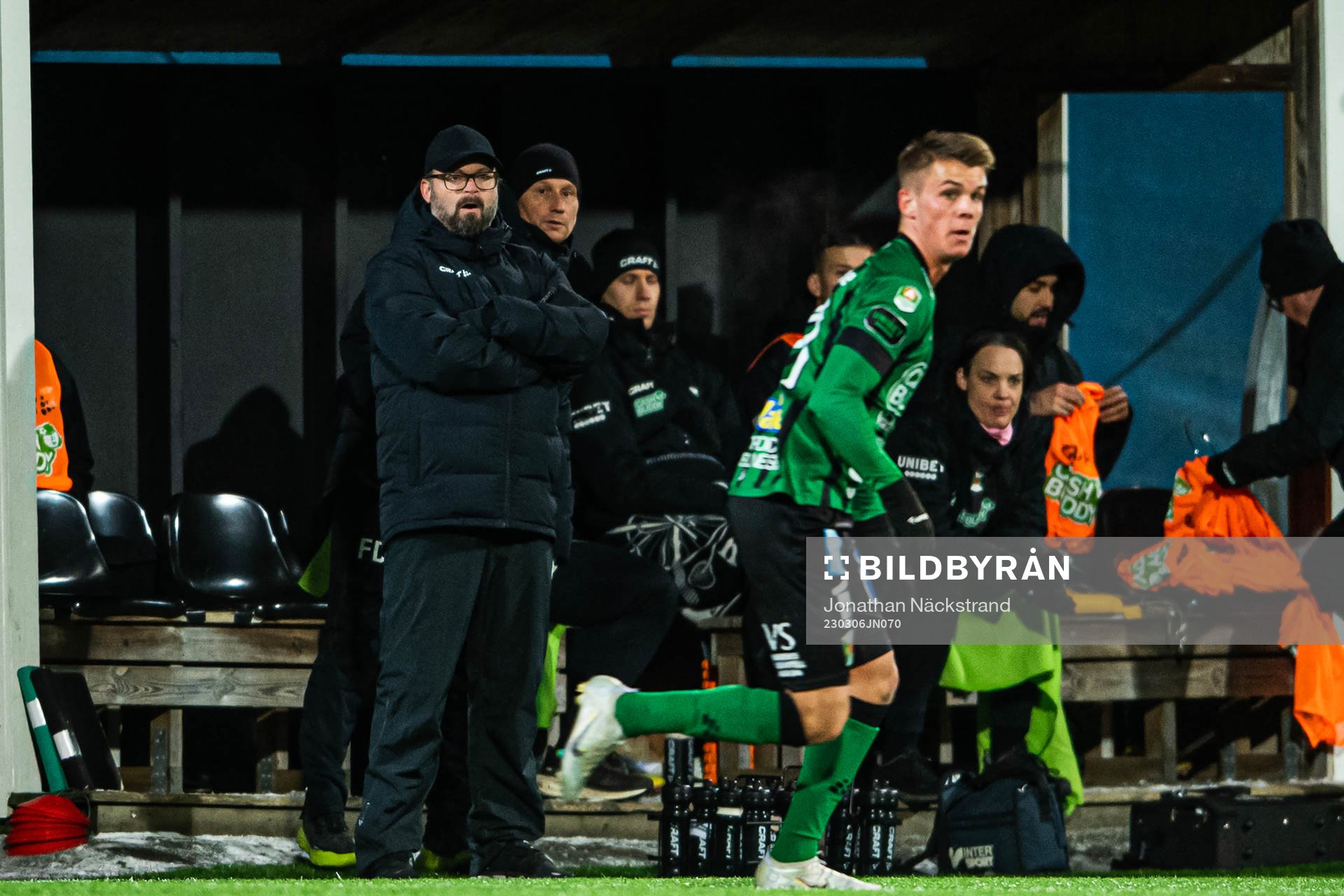 Varbergs huvudtränare Joakim Persson