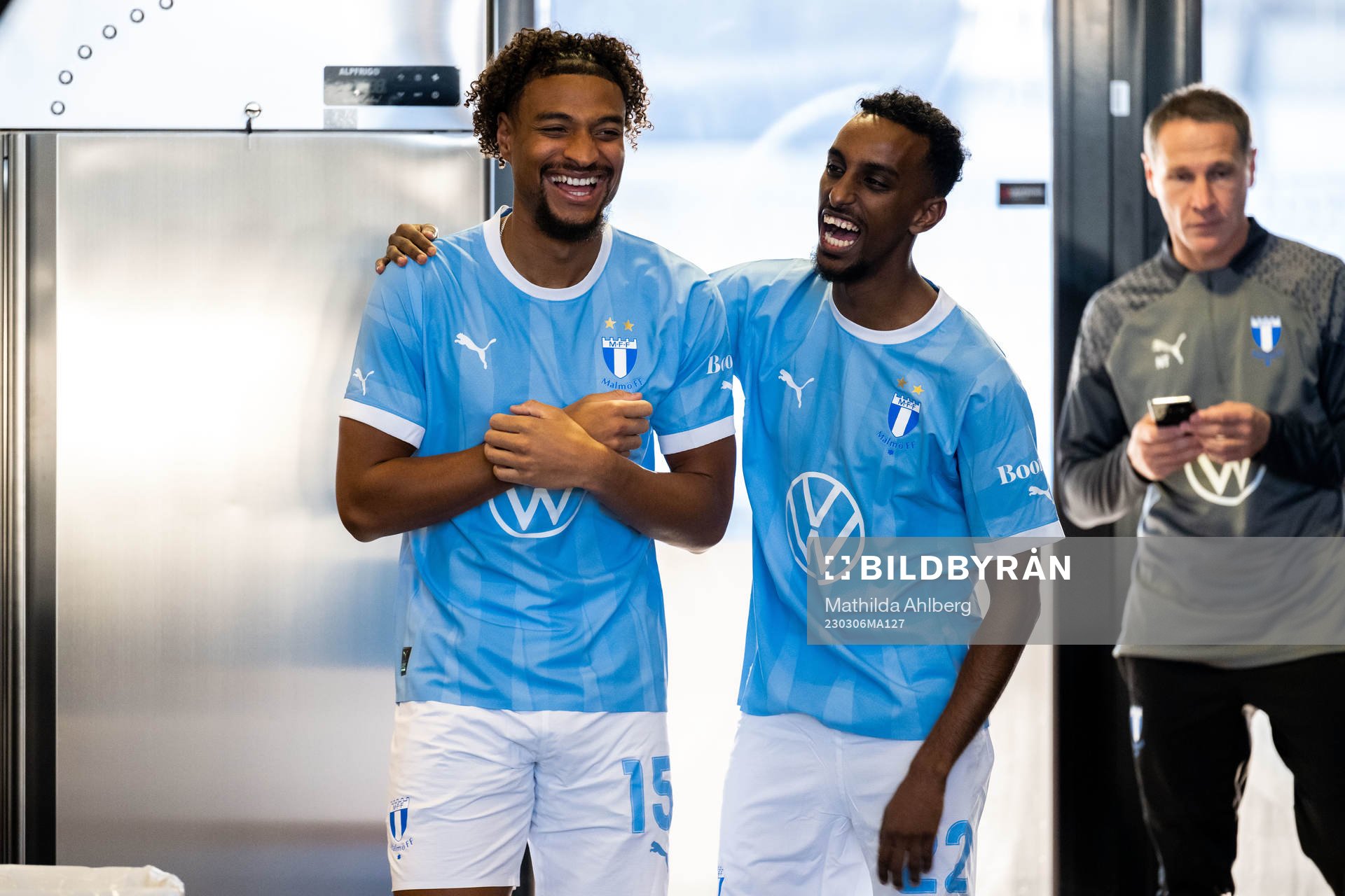 Malmö FFs Joseph Ceesay och Taha Ali