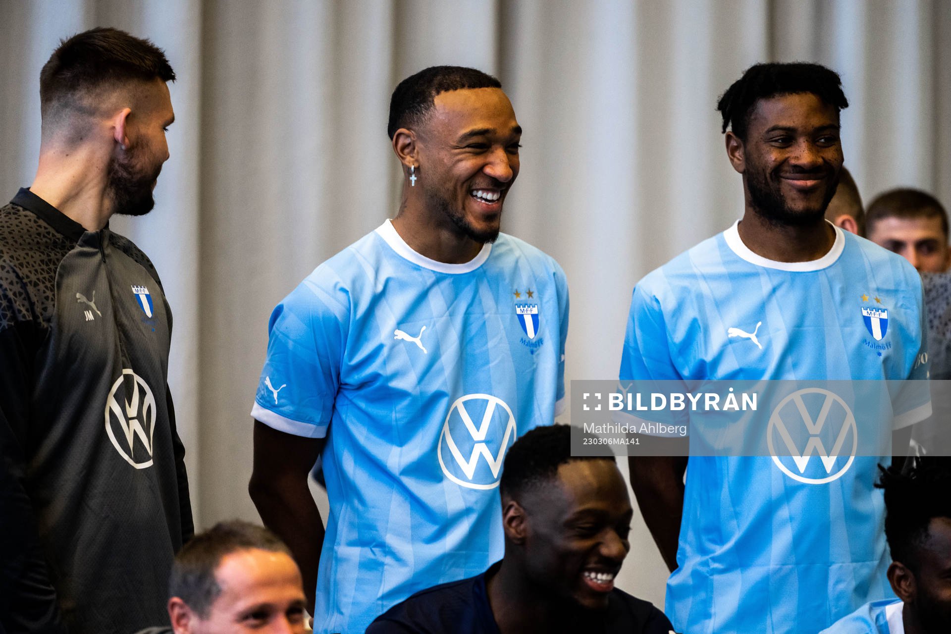 Malmö FFs Derek Cornelius och Samuel Kotto