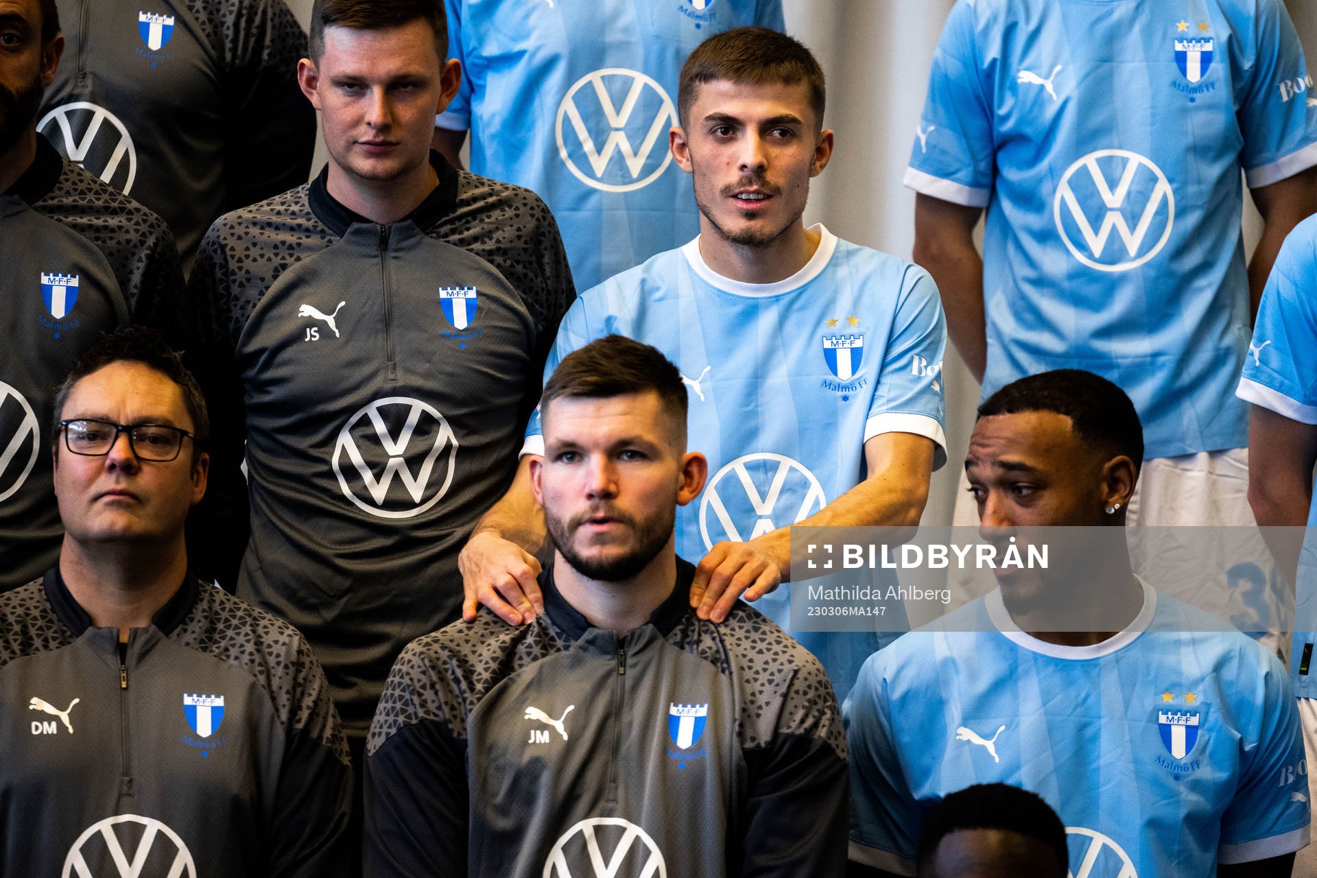 Malmö FFs Fystränare Mark Read och Patriot Sejdiu