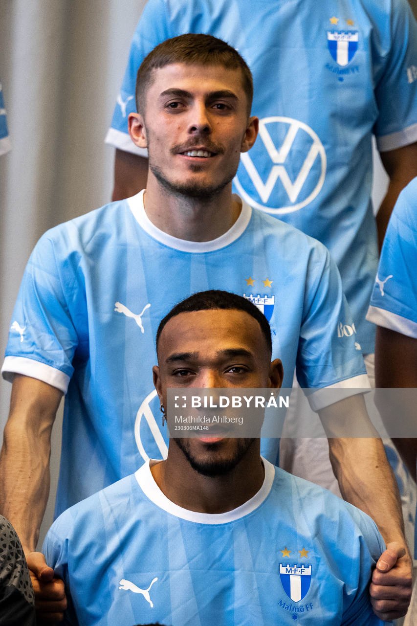 Malmö FFs Sebastian Nanasi och Derek Cornelius