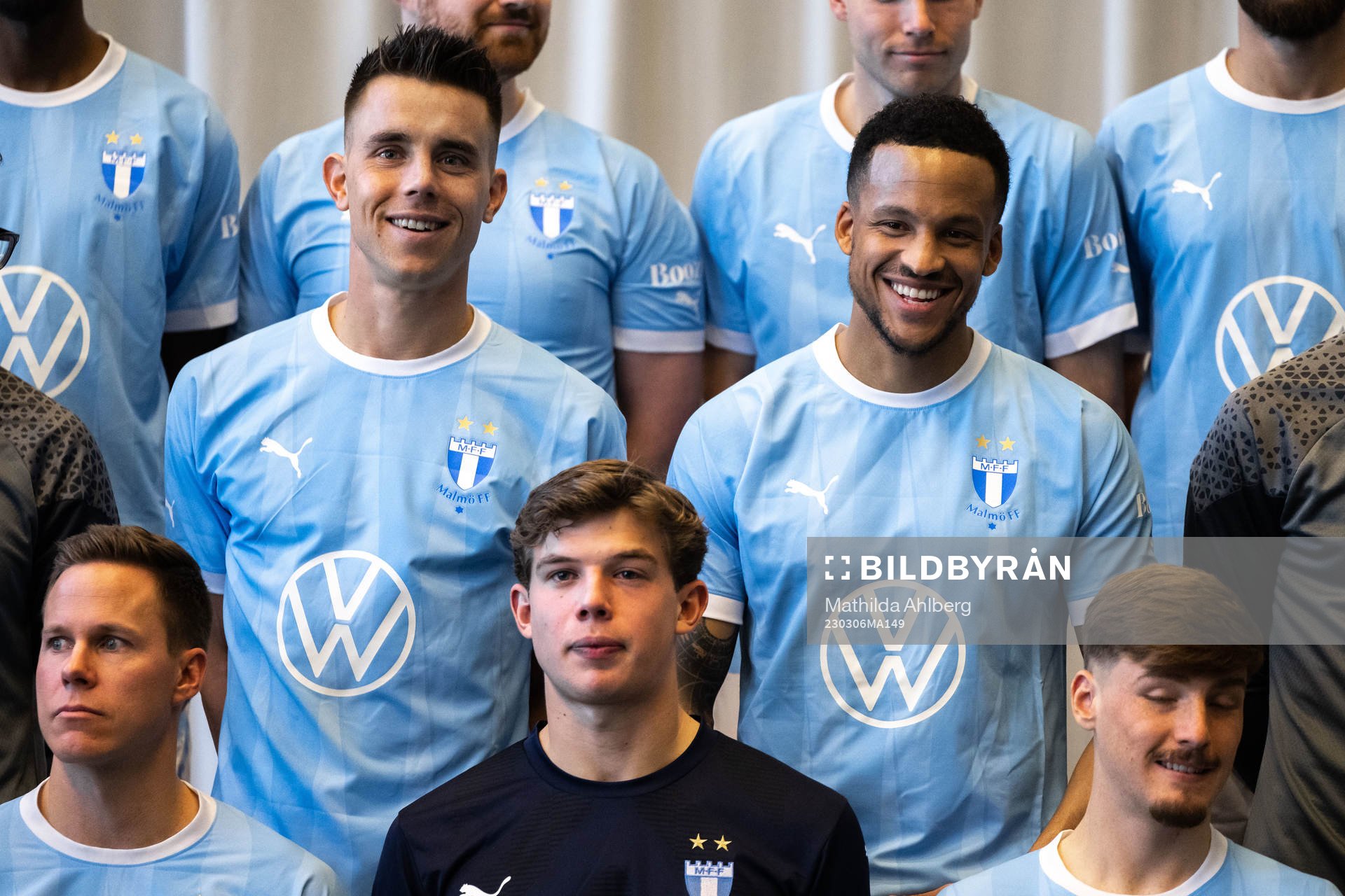 Malmö FFs Niklas Moisander och Martin Olsson