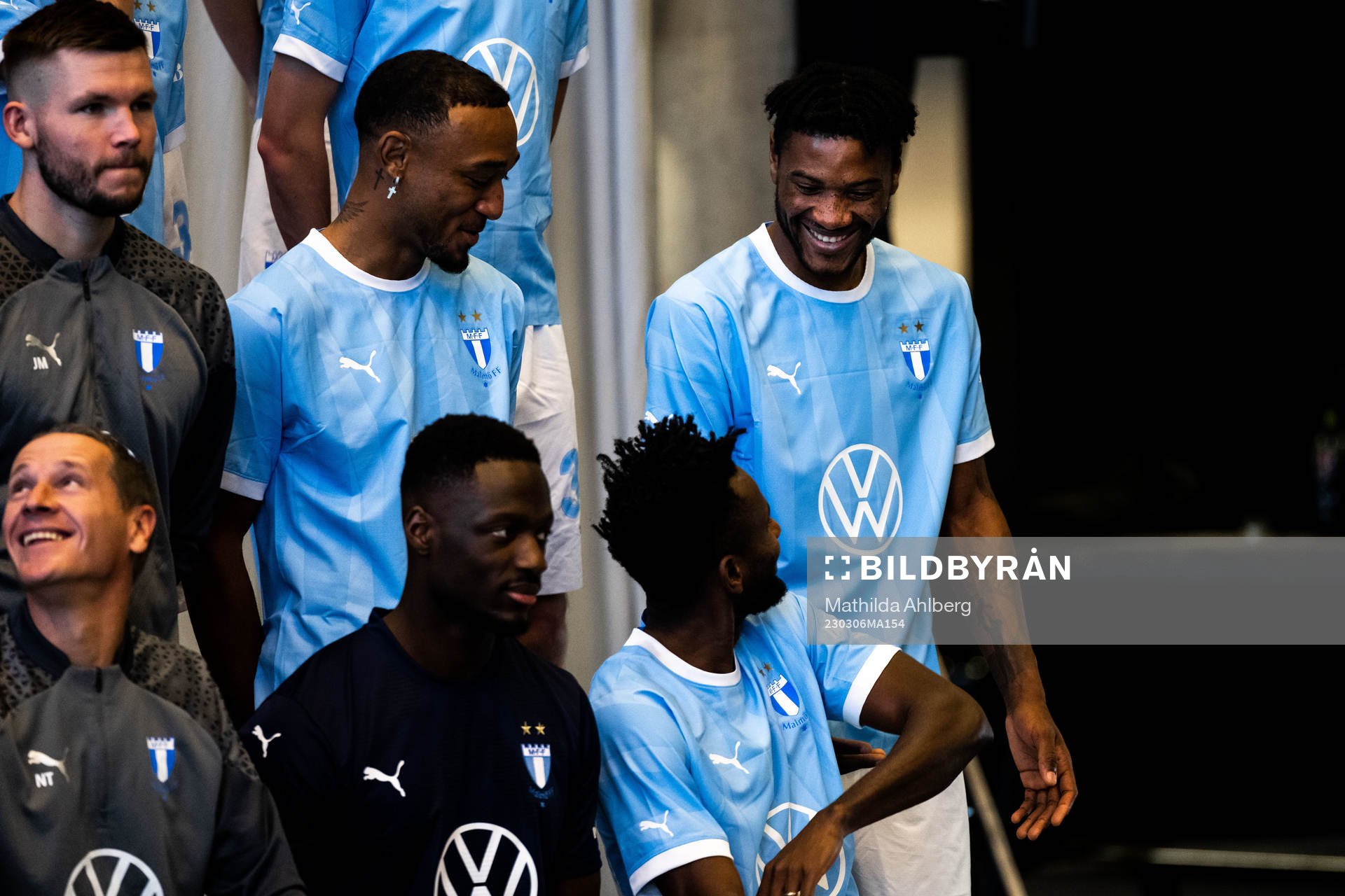 Malmö FFs Derek Cornelius och Samuel Kotto