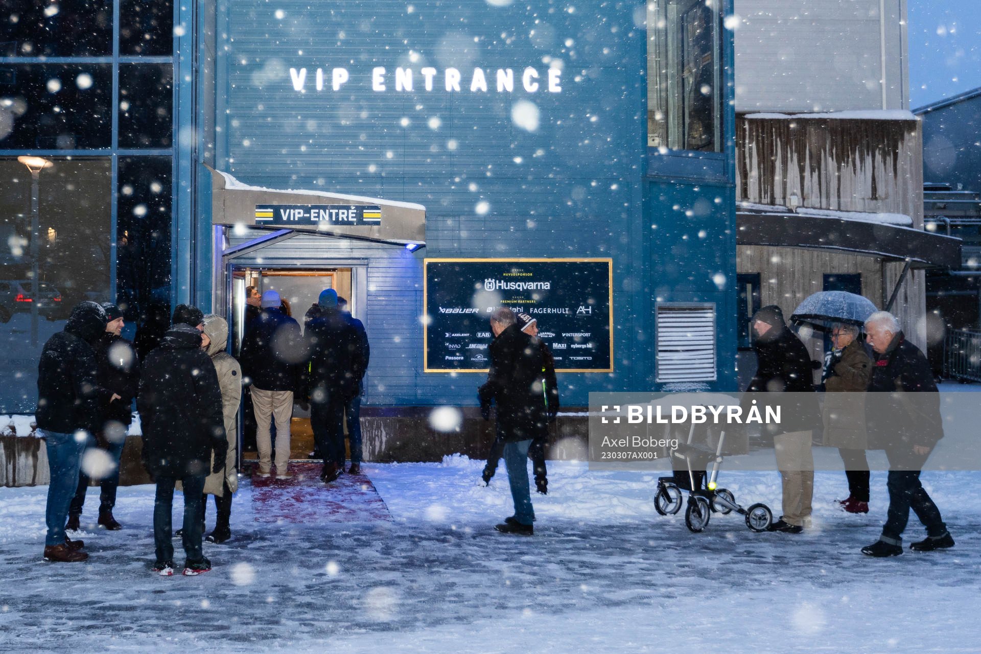 VIP-entrén till Husqvarna Garden