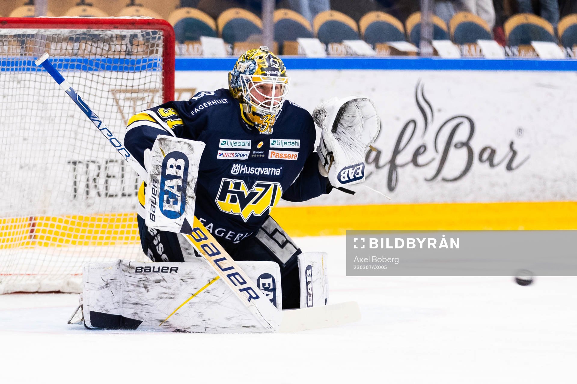 HV71s målvakt Joni Ortio