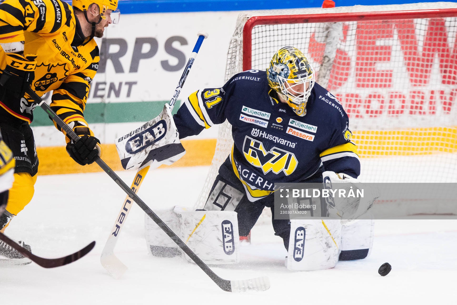 HV71s målvakt Joni Ortio