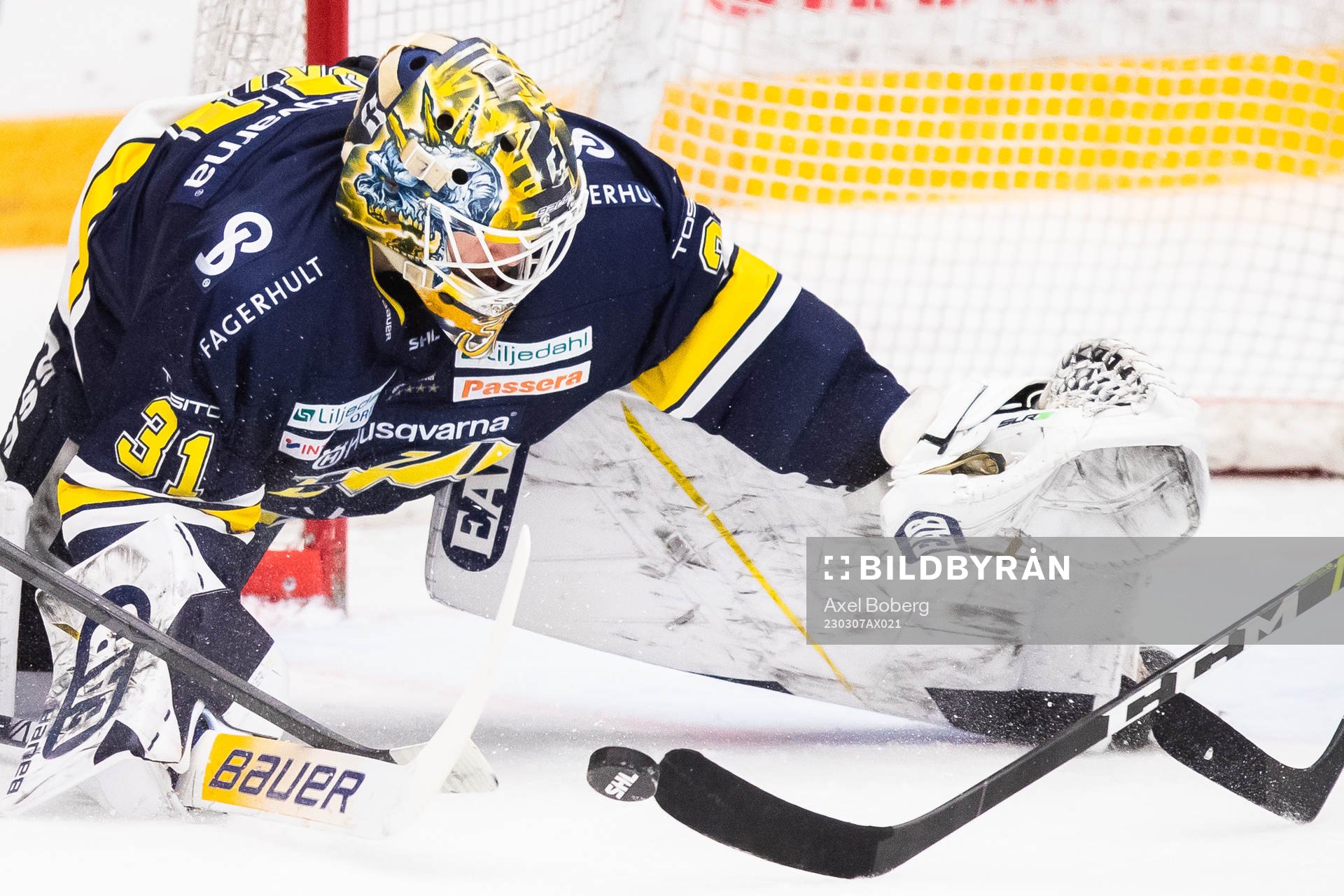 HV71s målvakt Joni Ortio