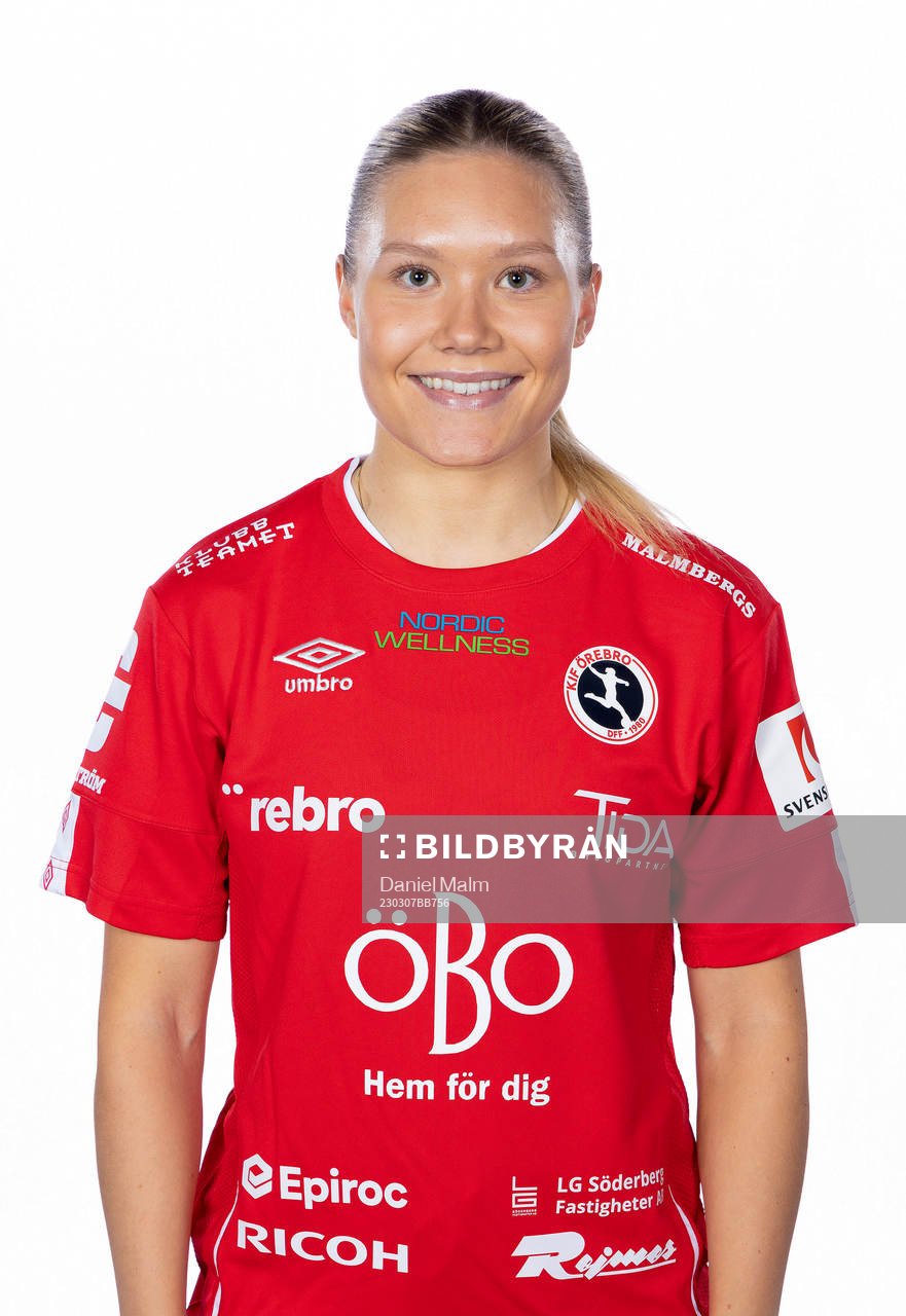 Örebros Emma Peuhkurinen poserar för ett porträtt den 7 mars 2023 i Örebro.