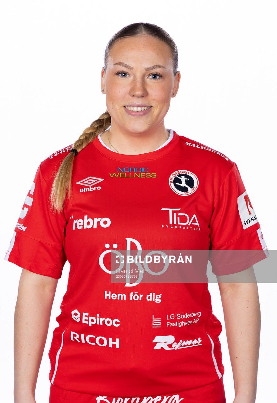 Örebros Ebba Cabander poserar för ett porträtt den 7 mars 2023 i Örebro.