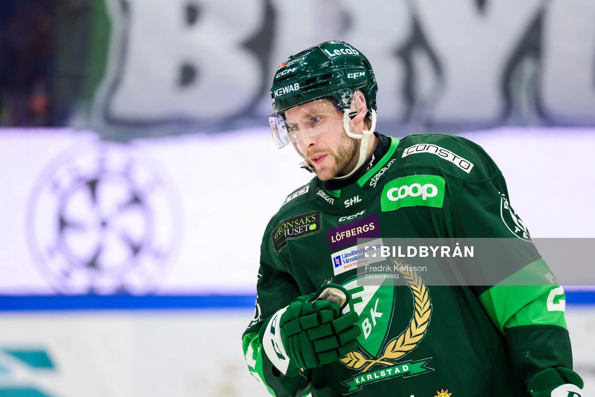 Färjestads Per Åslund deppar