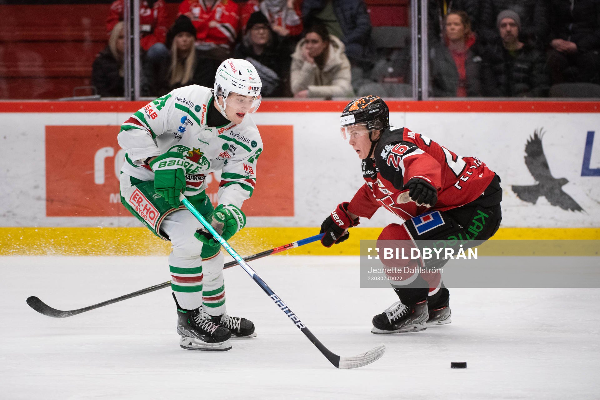 Rögles Marco Kasper och Örebros Elias Pettersson