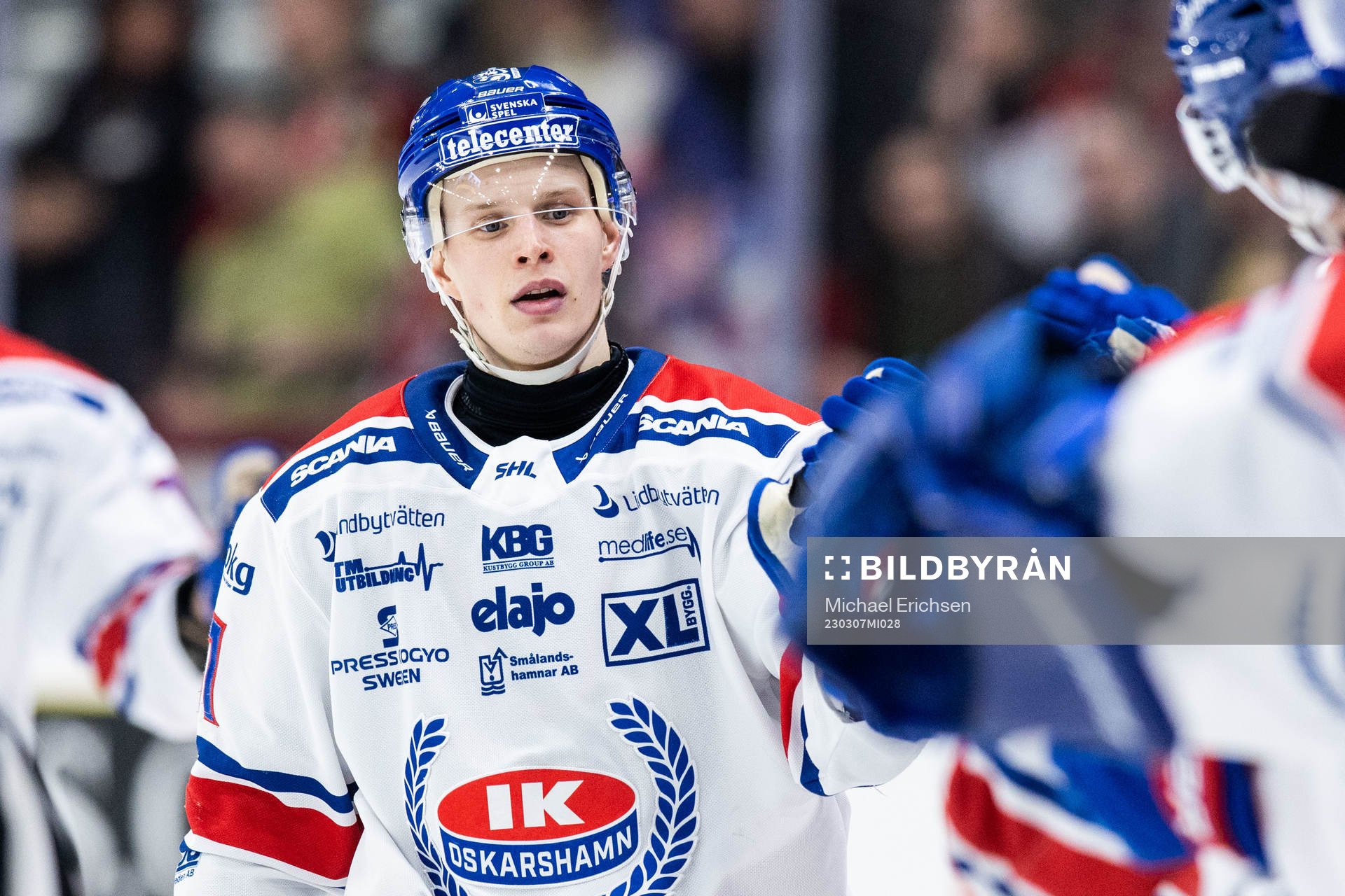 Oskarshamns Antti Suomela jublar