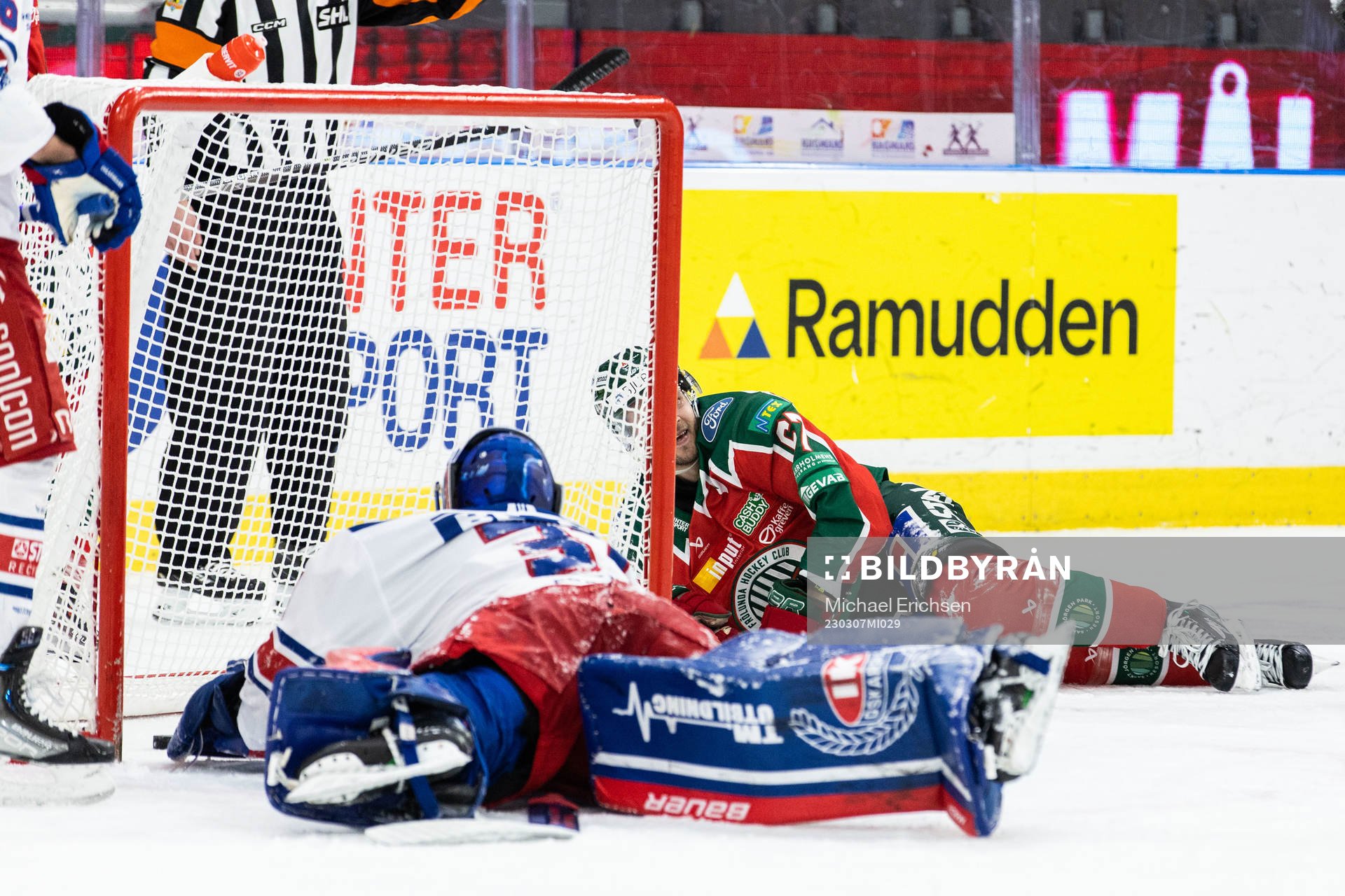 Frölundas Jacob Nilsson gör 3-2 bakom Oskarshamns