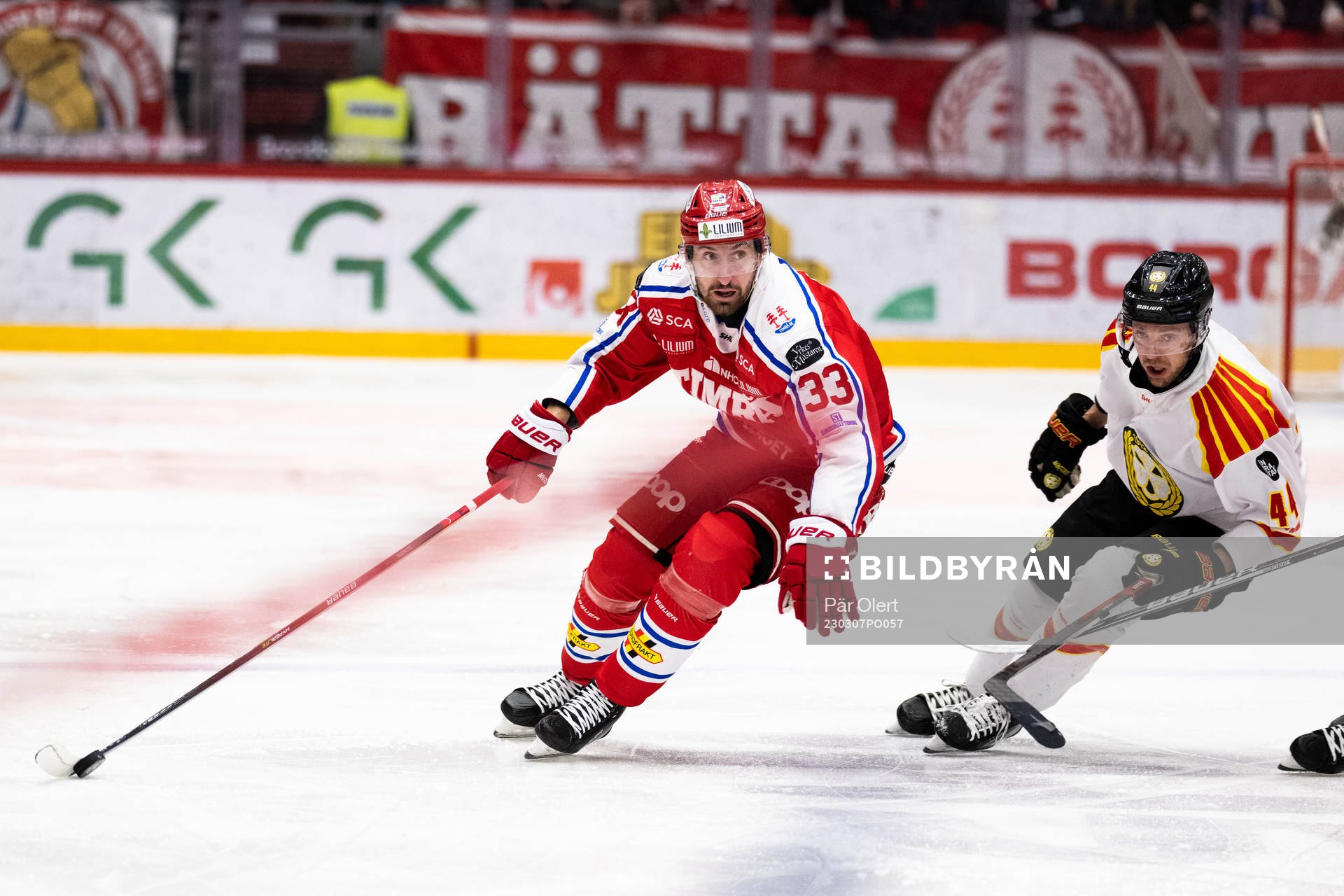 Timrås Albin Lundin och Brynäs Jacob Blomqvist