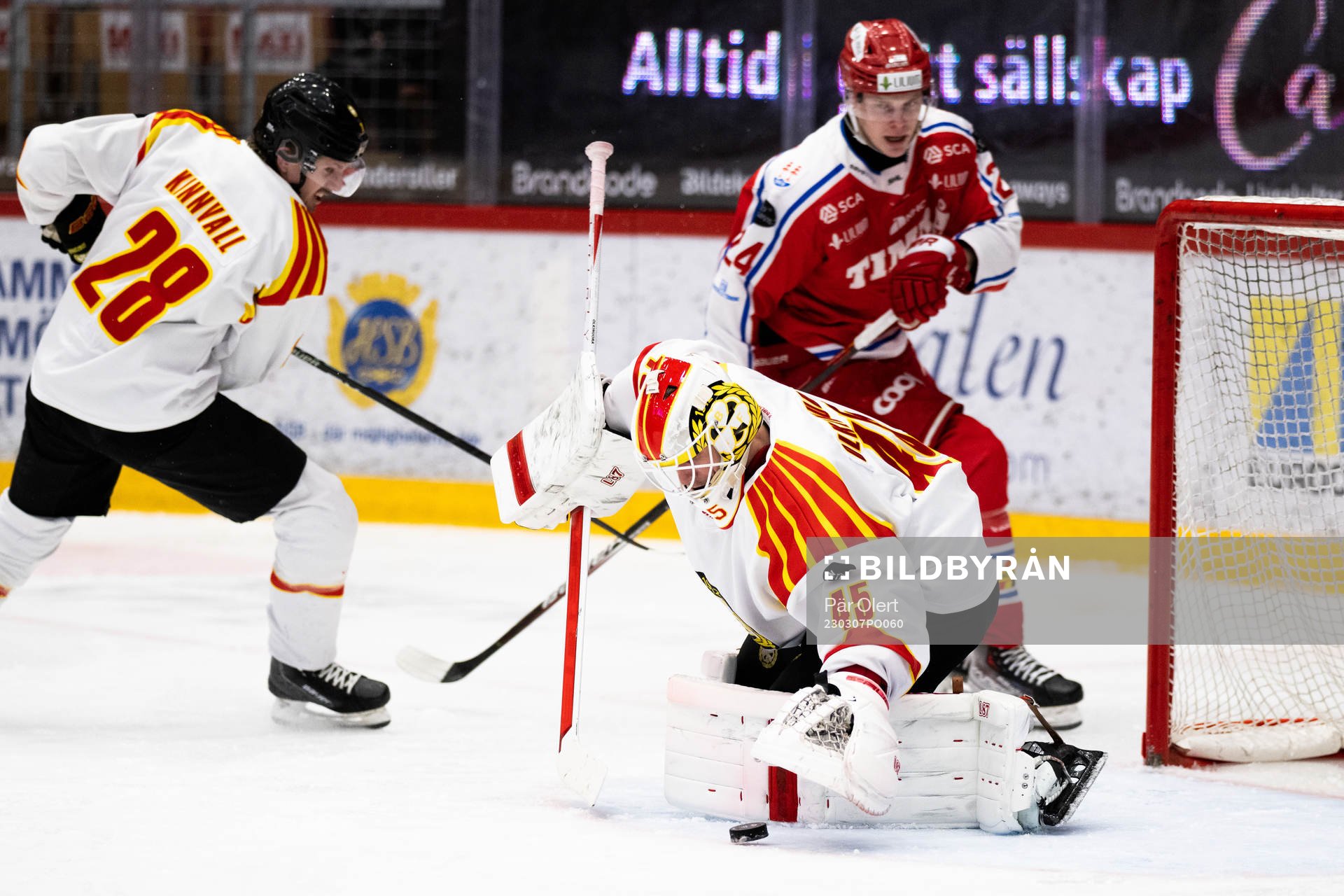Brynäs målvakt Jussi Olkinuora