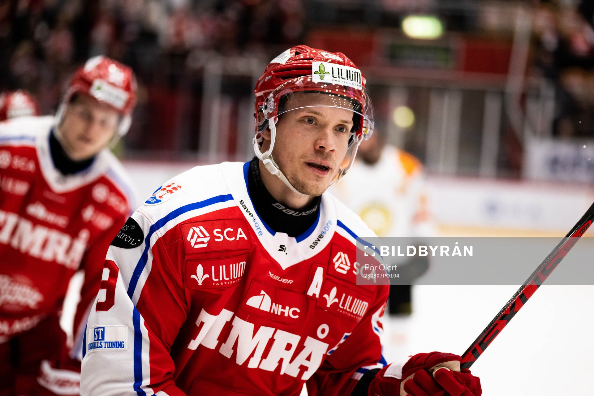 Timrås Didrik Strömberg jublar