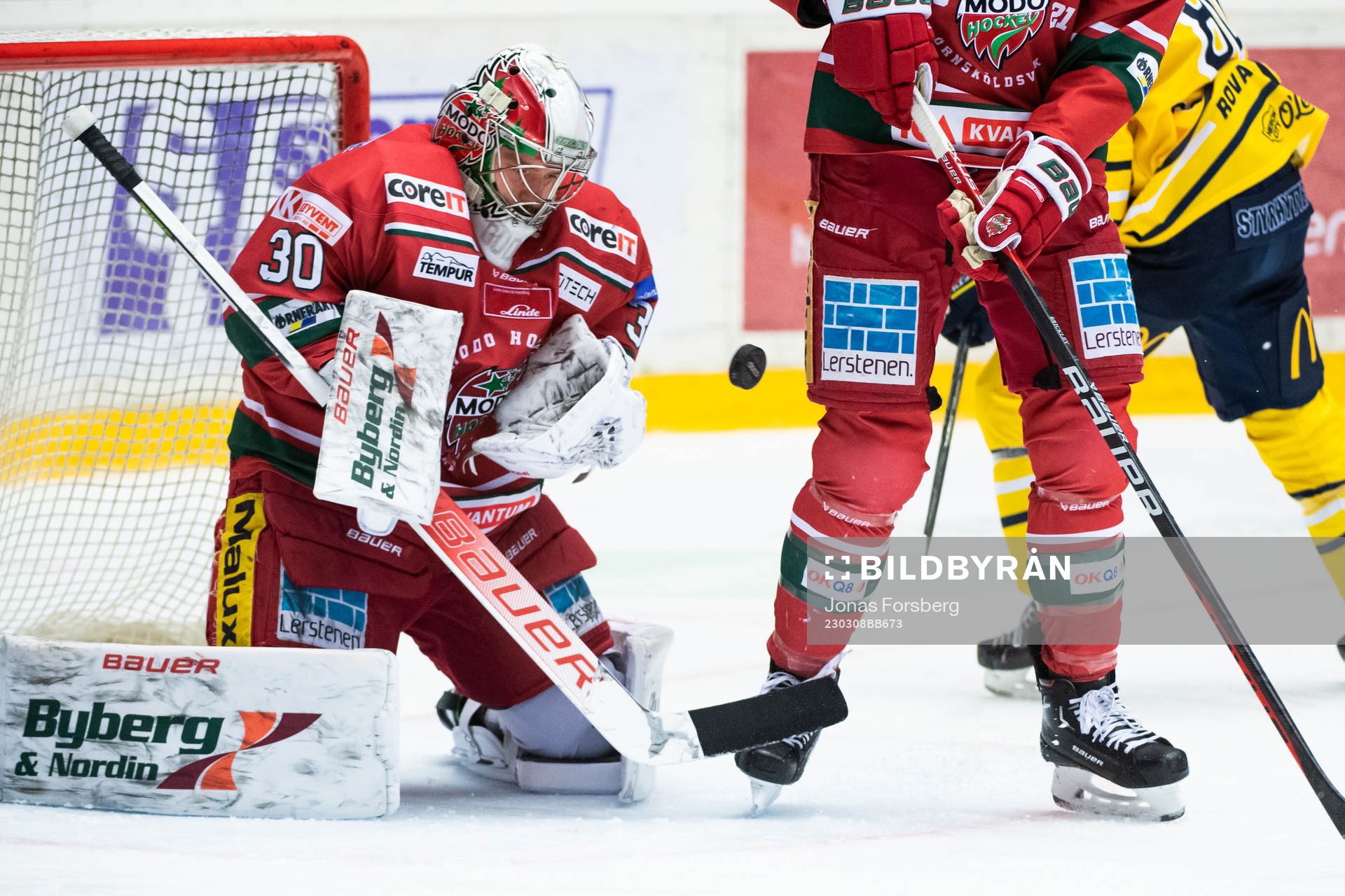 Modos målvakt Kristers Gudlevskis