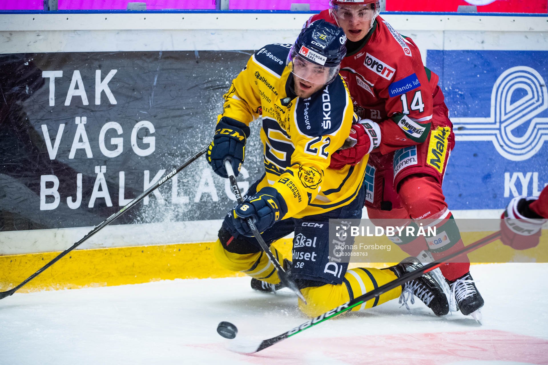 Södertäljes Jacob Bjerselius och Modos Jakob Noren