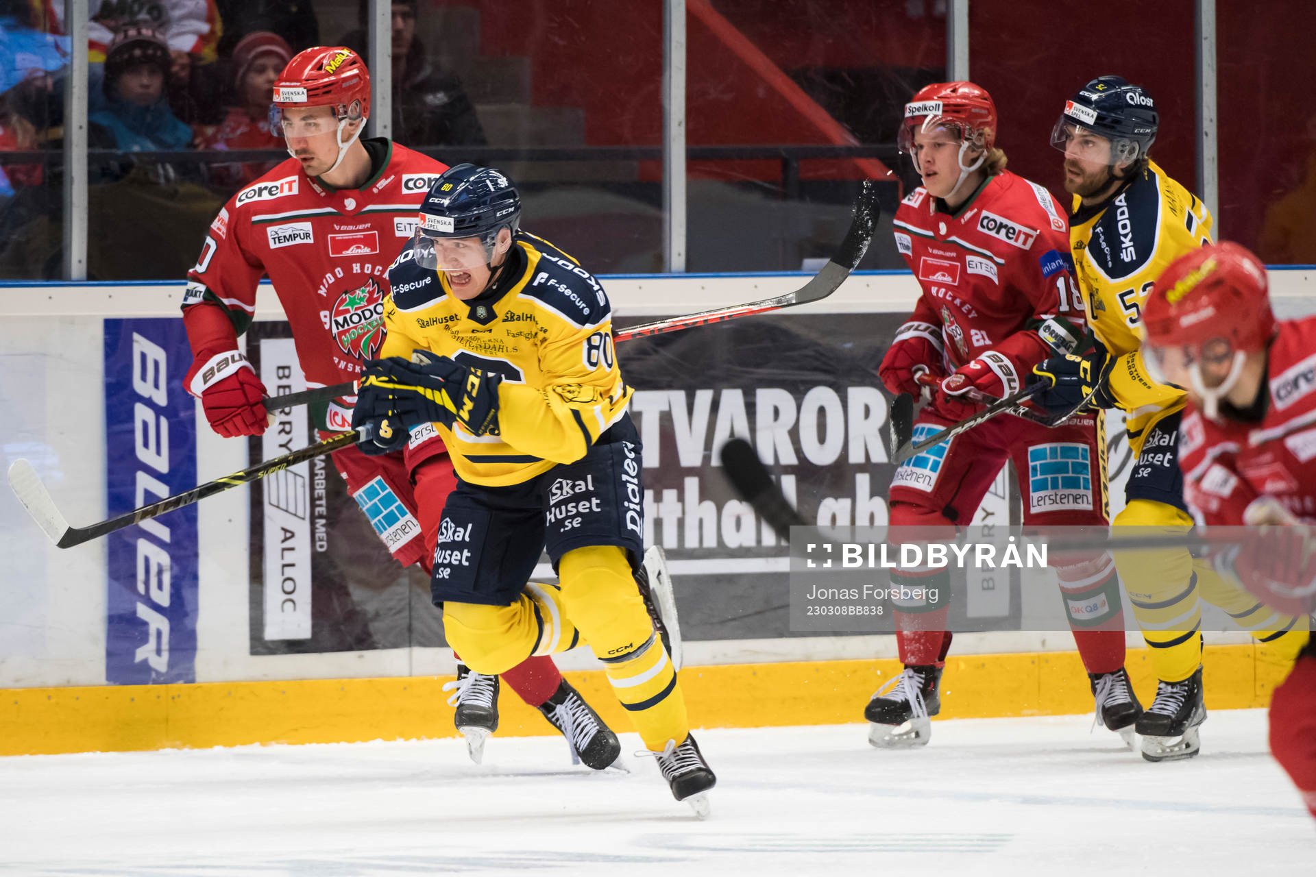 Södertäljes Georgs Golovkovs och Christopher Liljewall