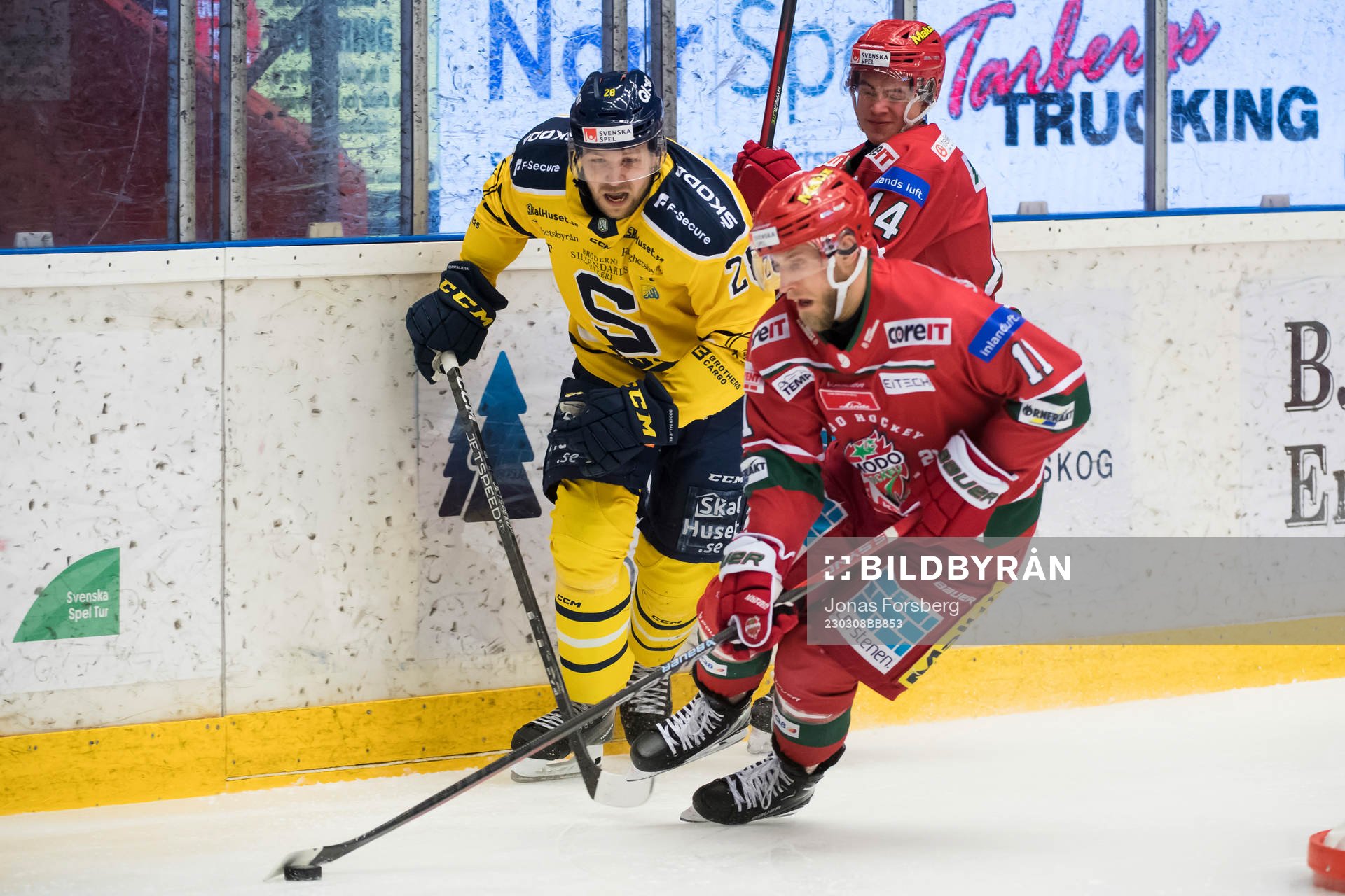 Modos Josef Ingman och Jakob Noren mot Södertäljes Emil