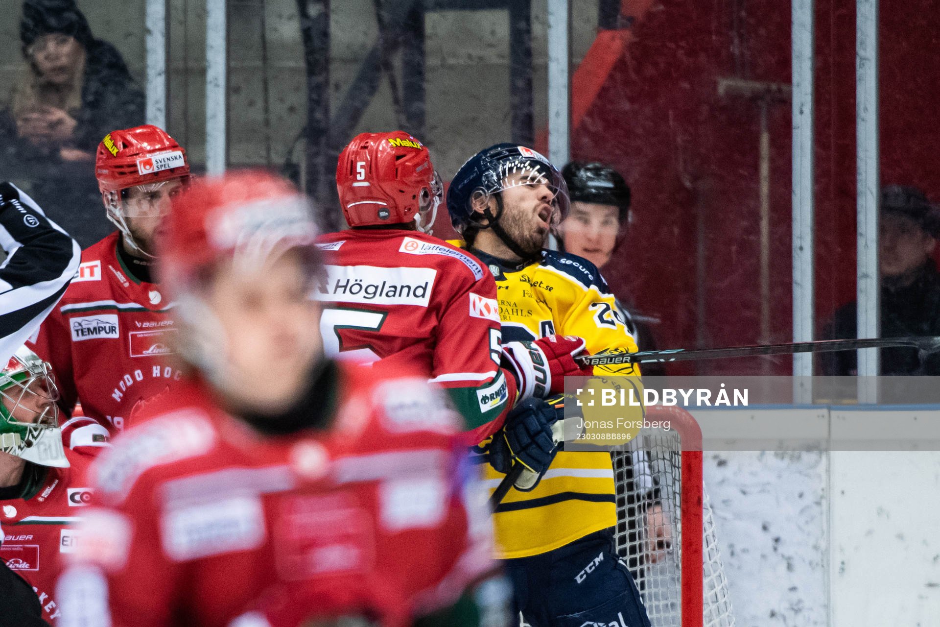 Modos August Berg och Södertäljes Jacob Dahlström