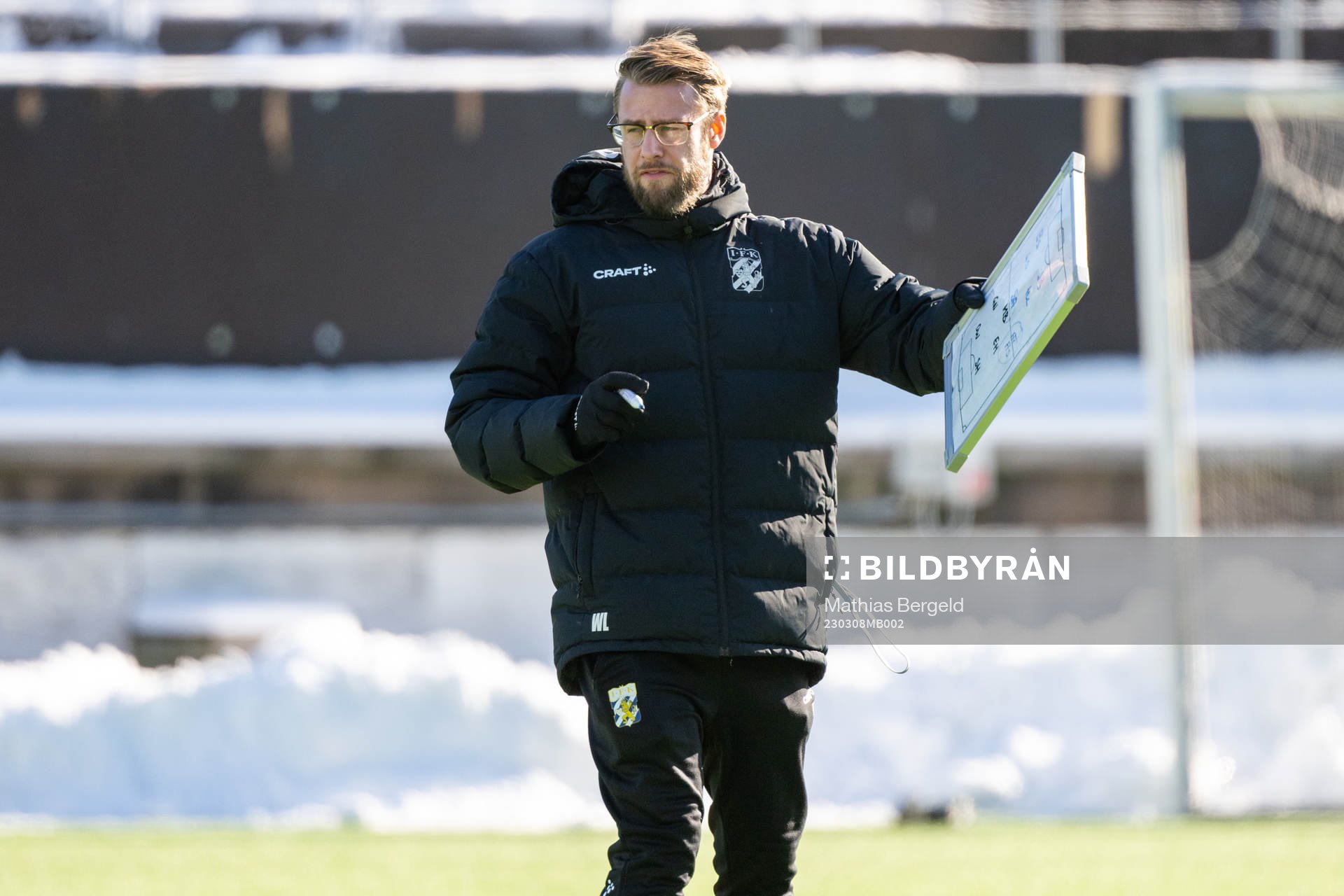Tillfälliga huvudtränaren William Lundin