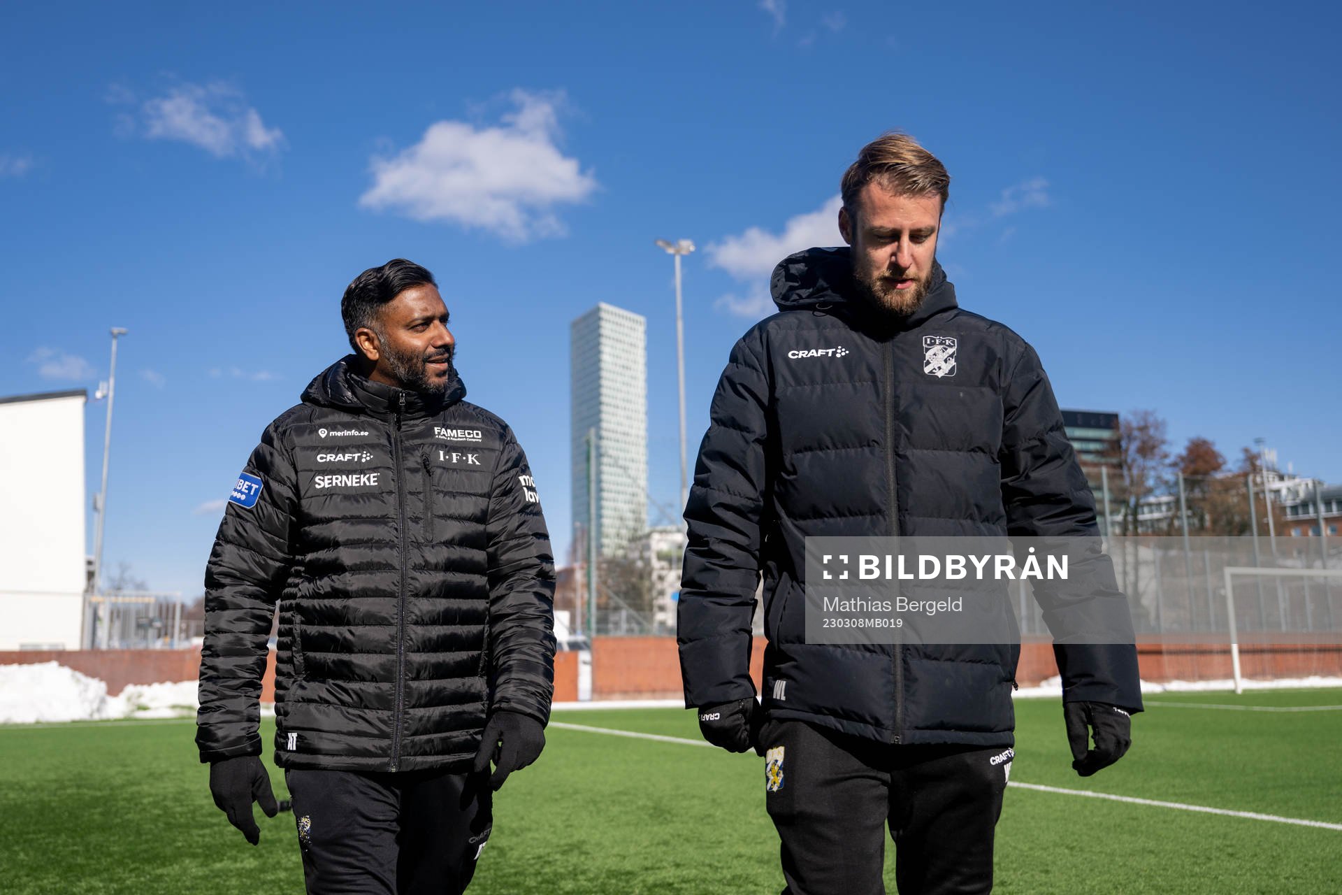 Tillfälliga huvudtränarna Alexander Tengryd och William