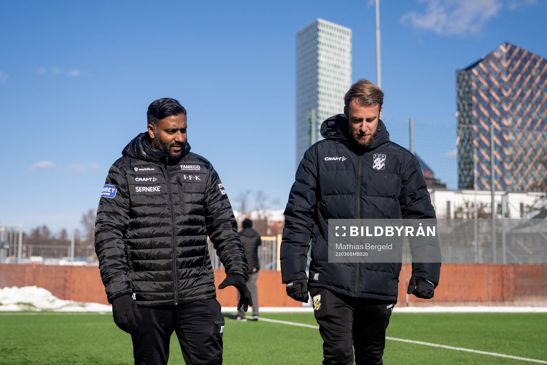 Tillfälliga huvudtränarna Alexander Tengryd och William