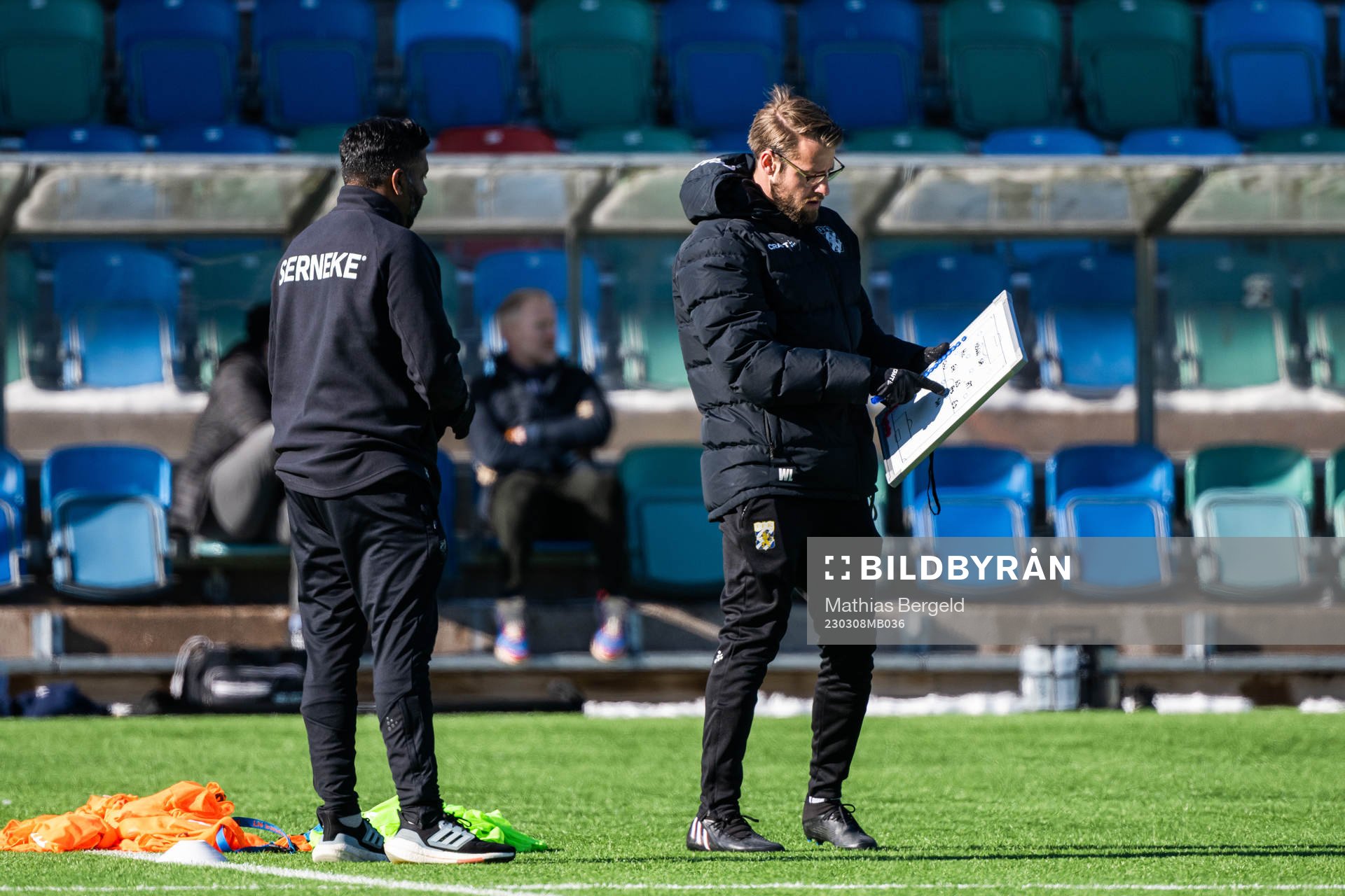Tillfälliga huvudtränarna Alexander Tengryd och William