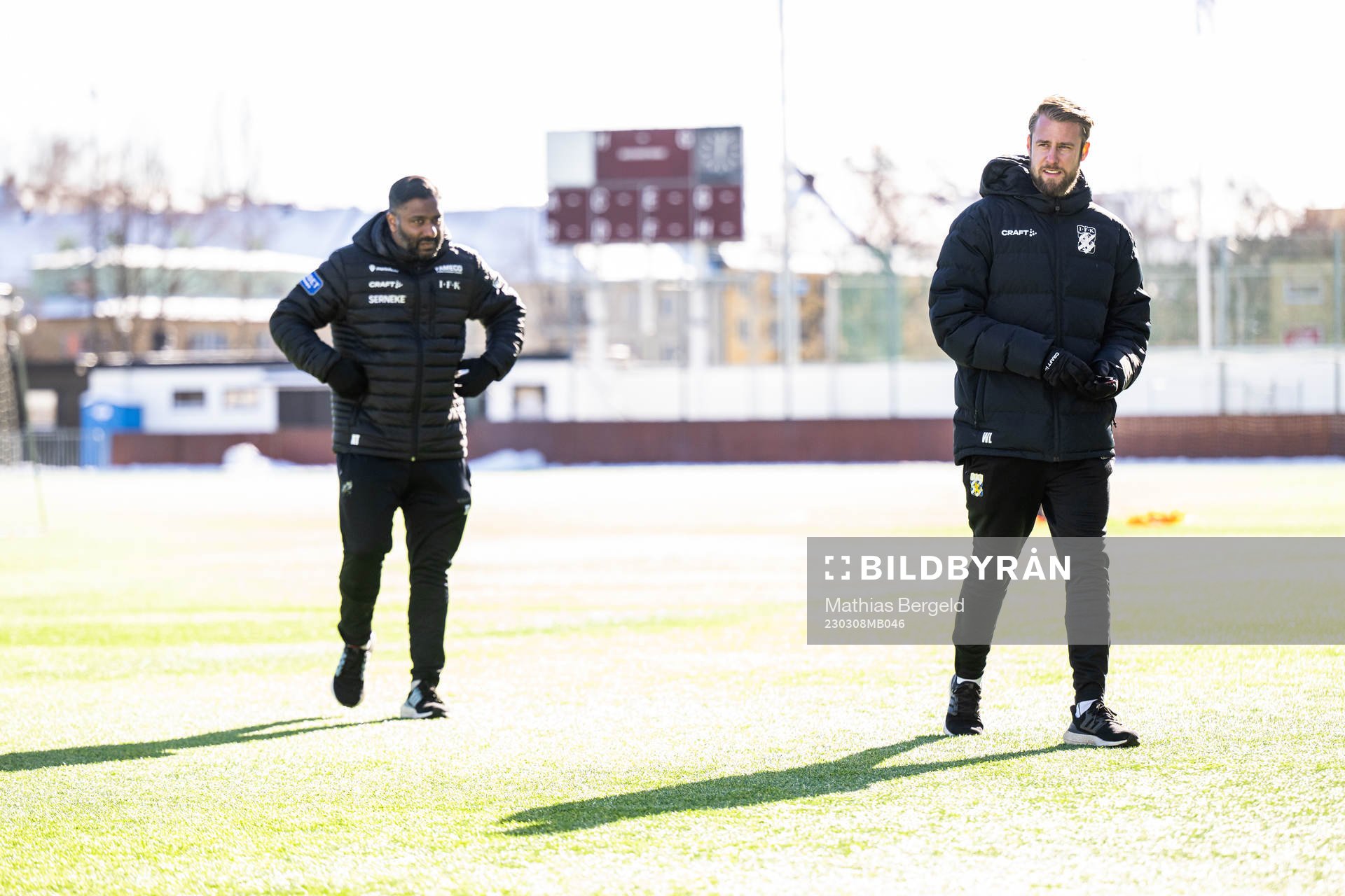 Tillfälliga huvudtränarna William Lundin och Alexander
