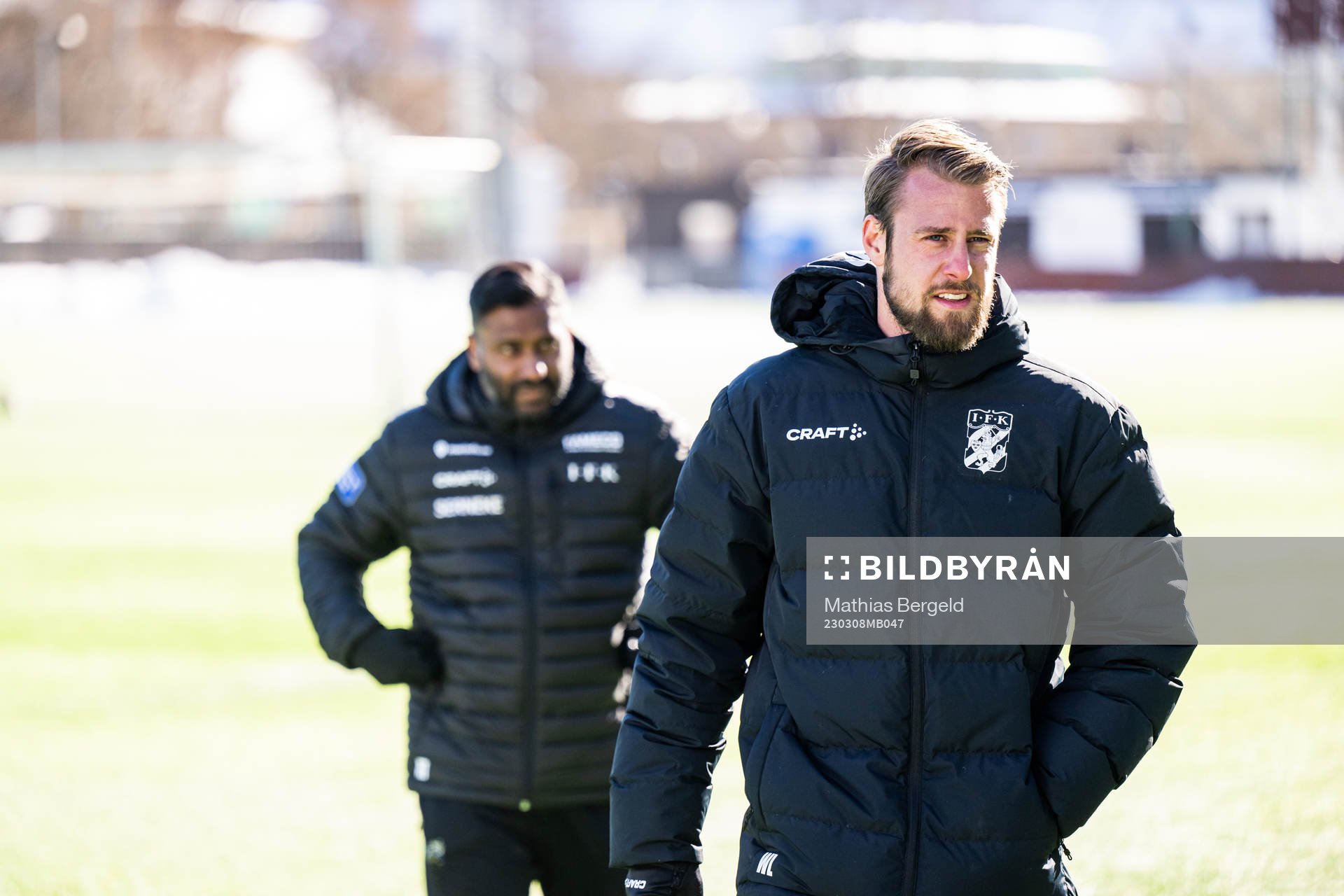 Tillfälliga huvudtränarna William Lundin och Alexander