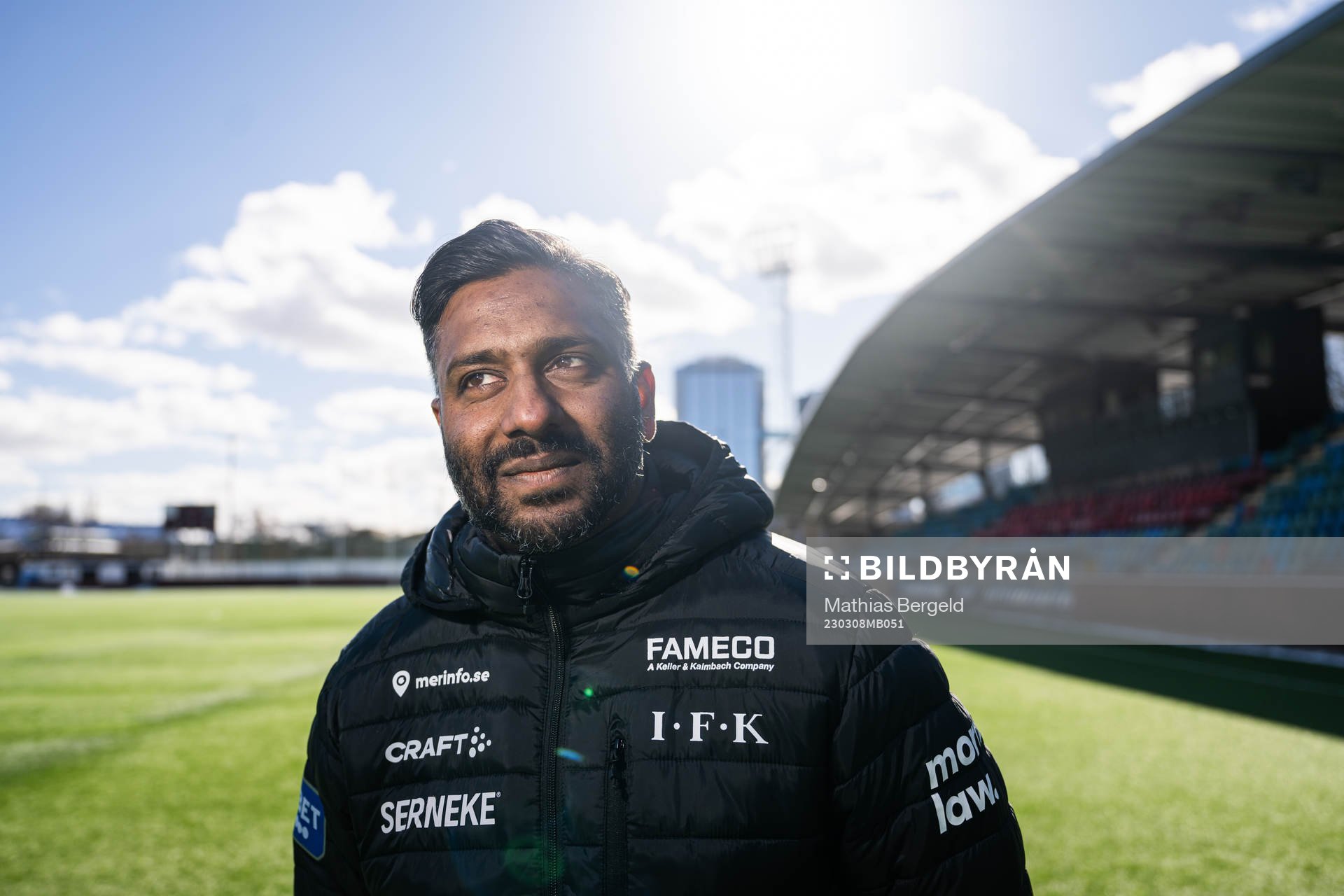 Tillfälliga huvudtränaren William Lundin