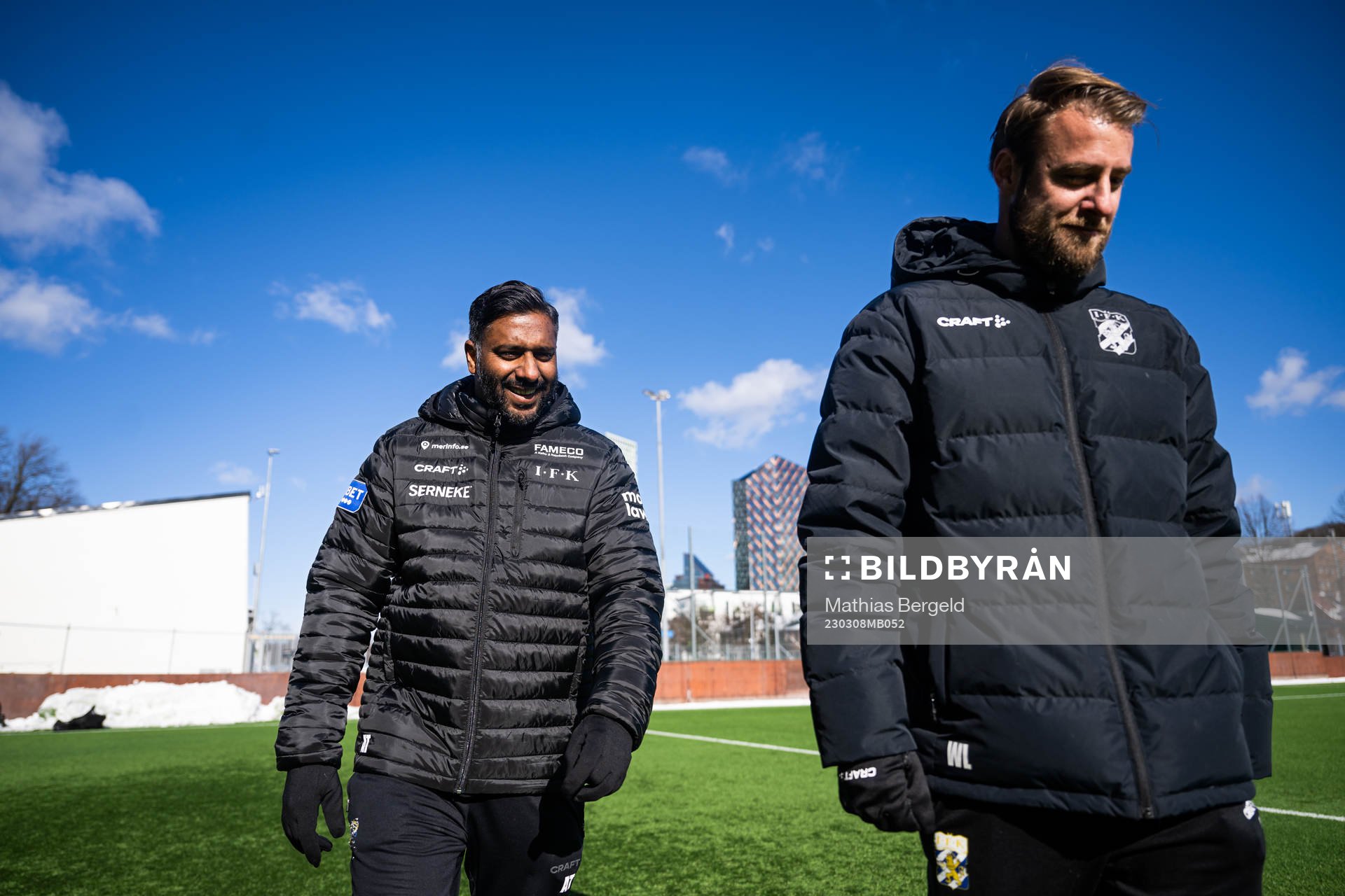 Tillfälliga huvudtränarna Alexander Tengryd och William