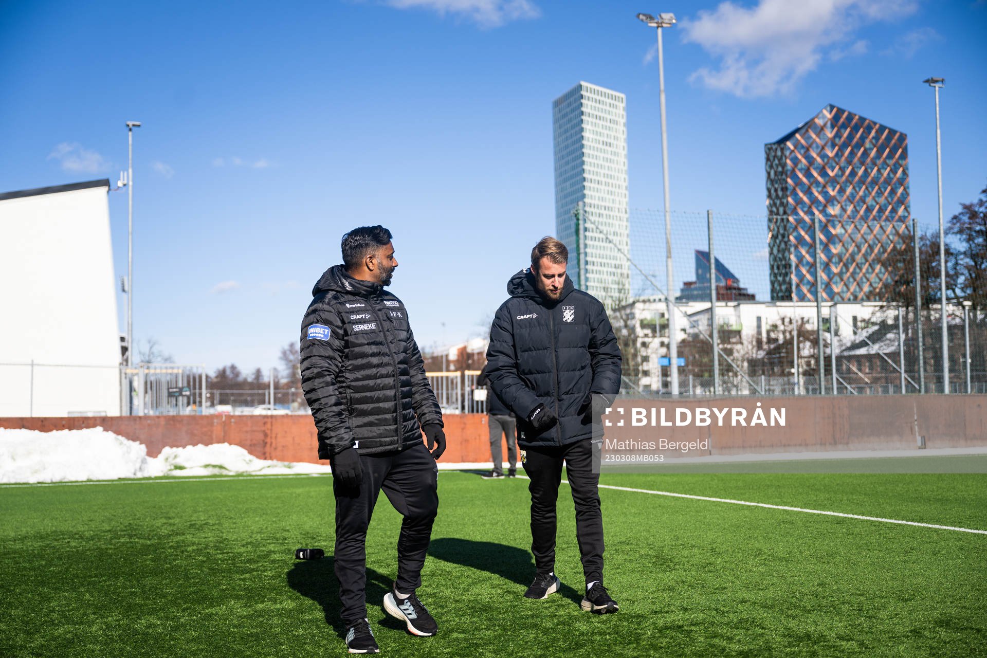 Tillfälliga huvudtränarna Alexander Tengryd och William