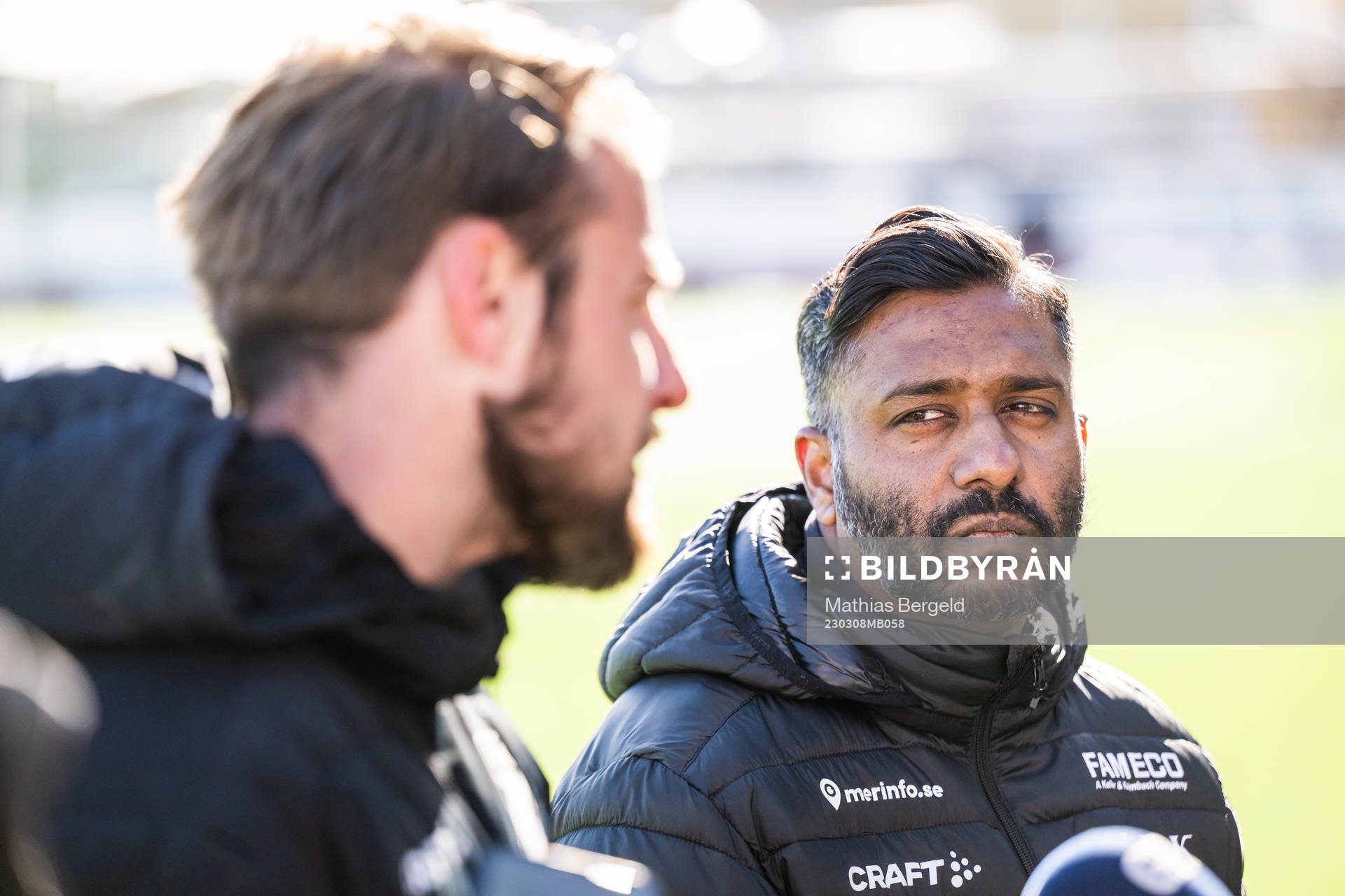 Tillfälliga huvudtränarna William Lundin och Alexander