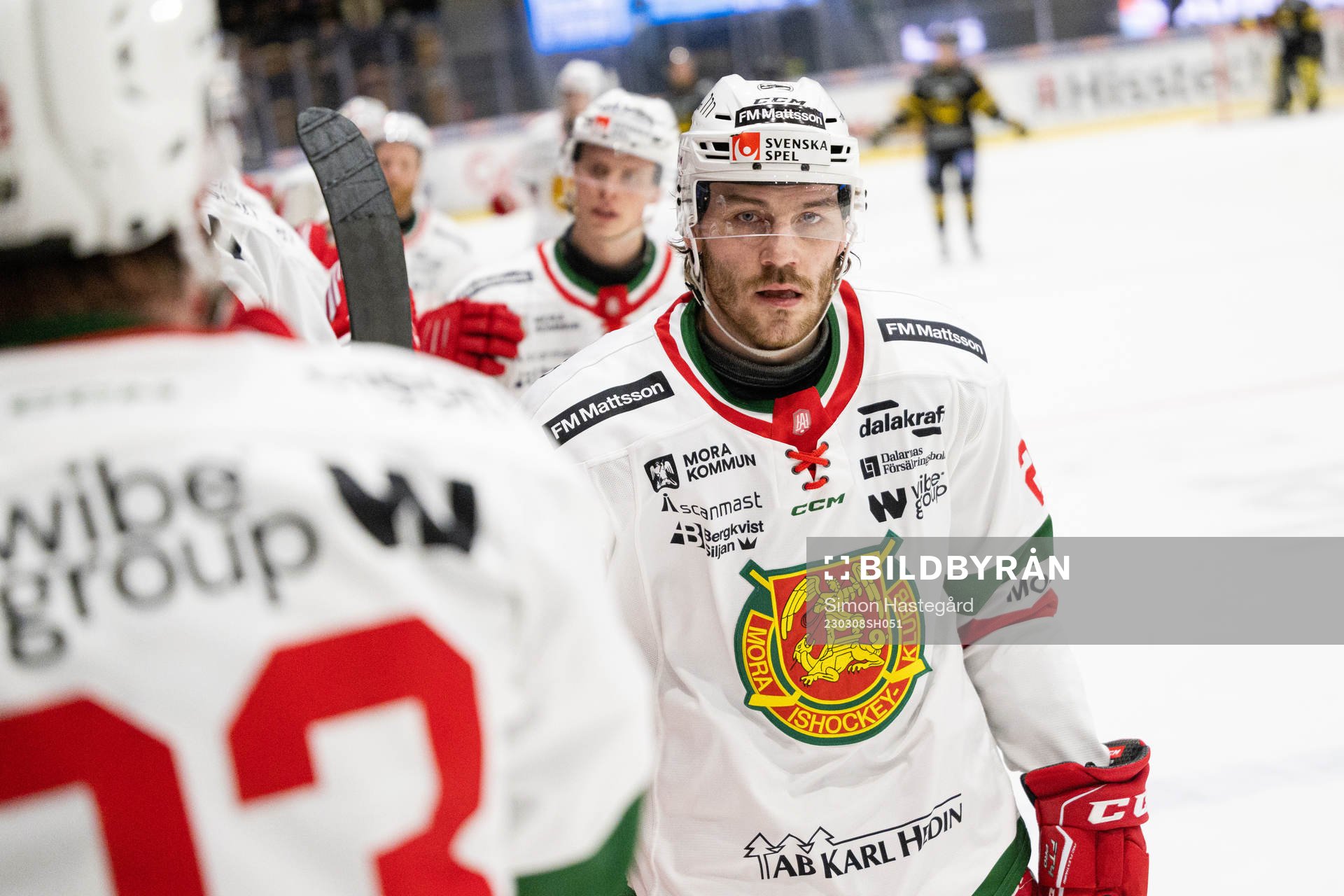 Moras Johan Persson jublar