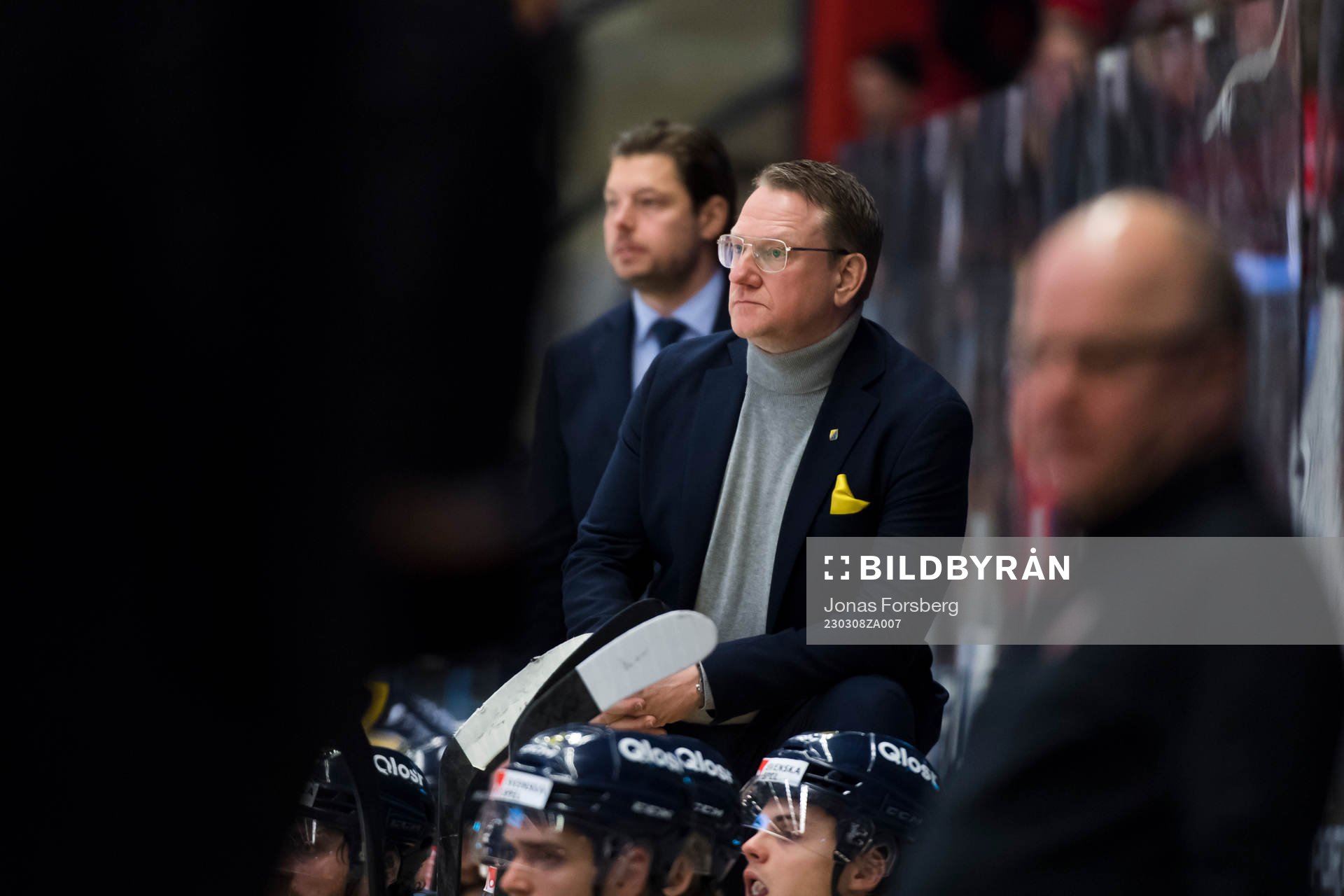 Södertäljes tränare Magnus Bogren