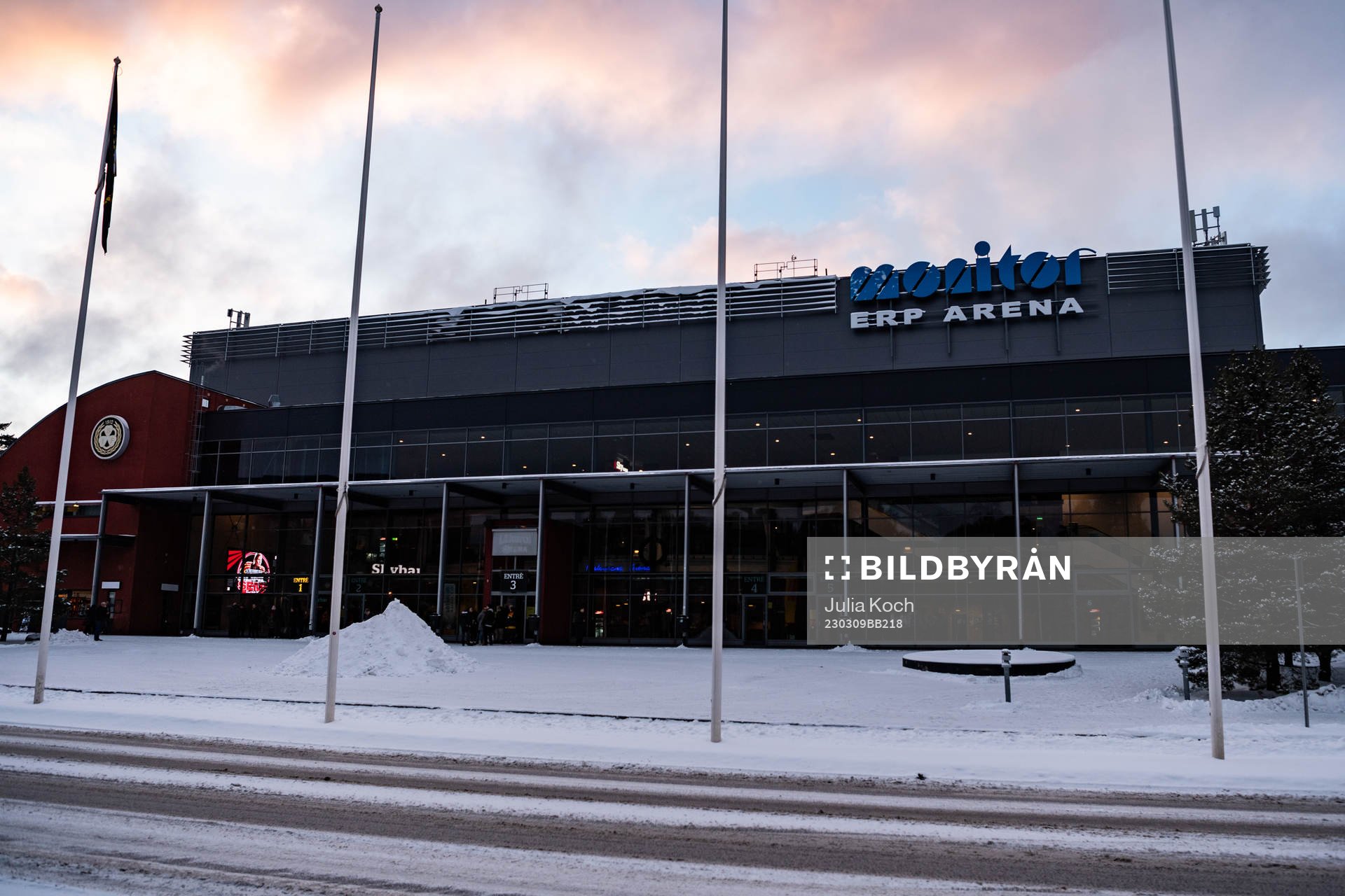 Vy över Monitor ERP Arena